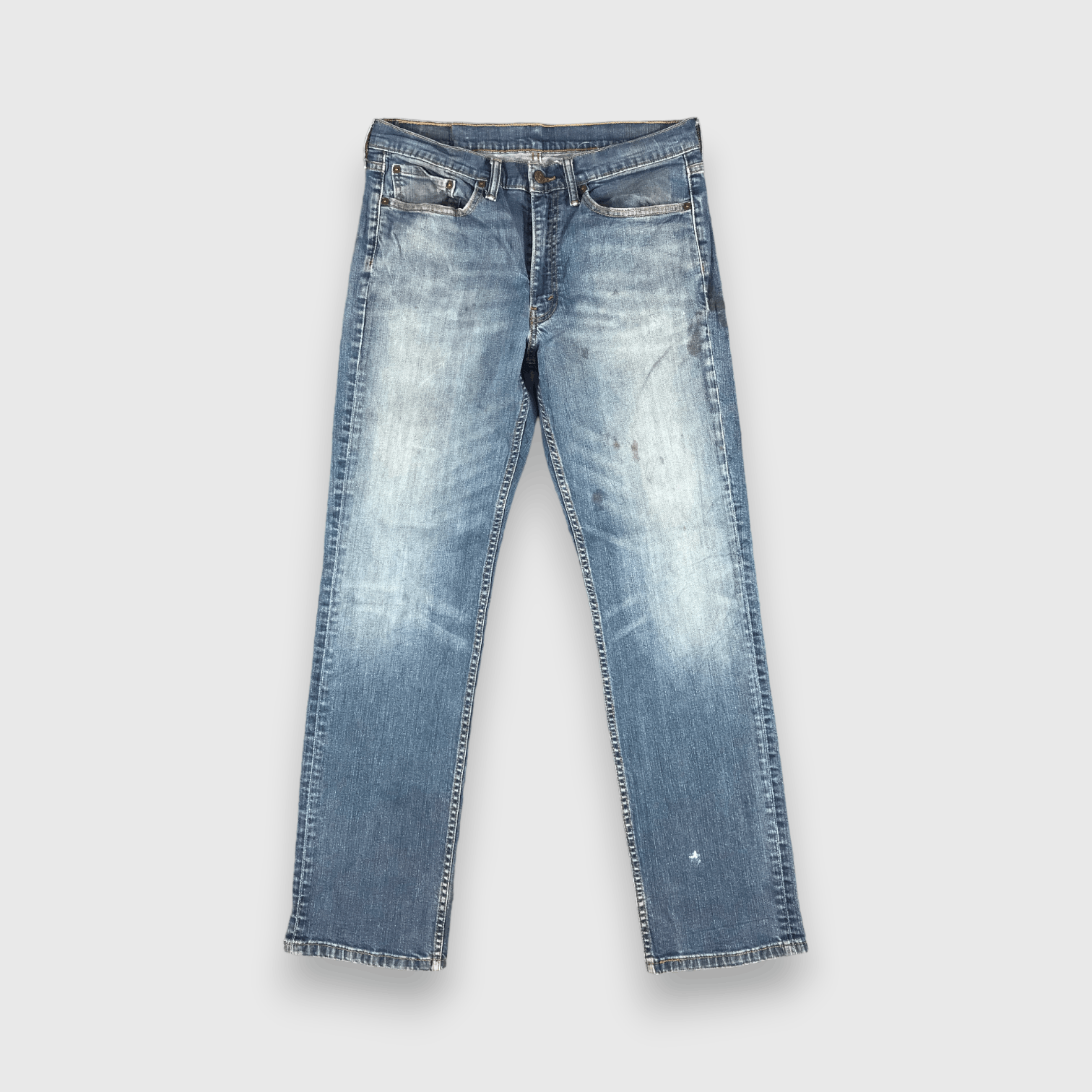 Levi's Vintage Blue Wash Levis 514 Jeans-J1558 Size US 34 / EU 50 - 1 Thumbnail