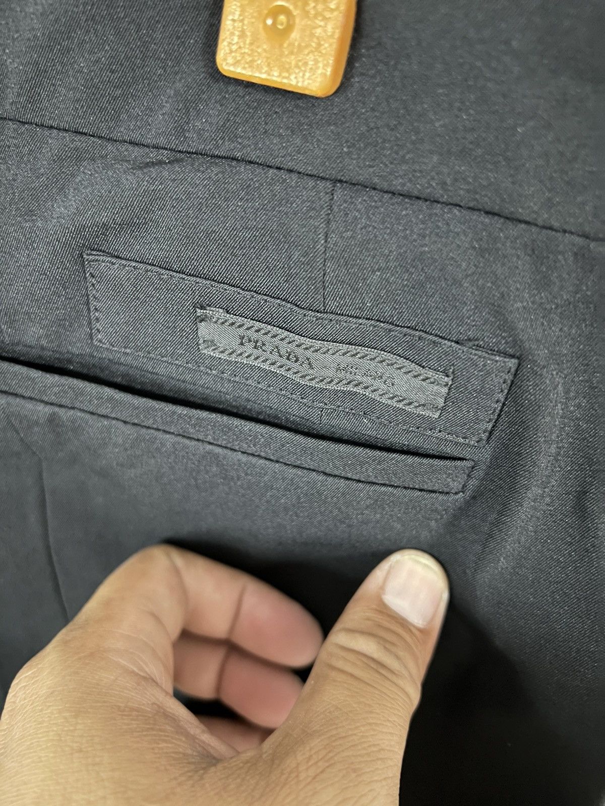 Prada Prada black polyester casual pants Size 30" / US 8 / IT 44 - 4 Thumbnail