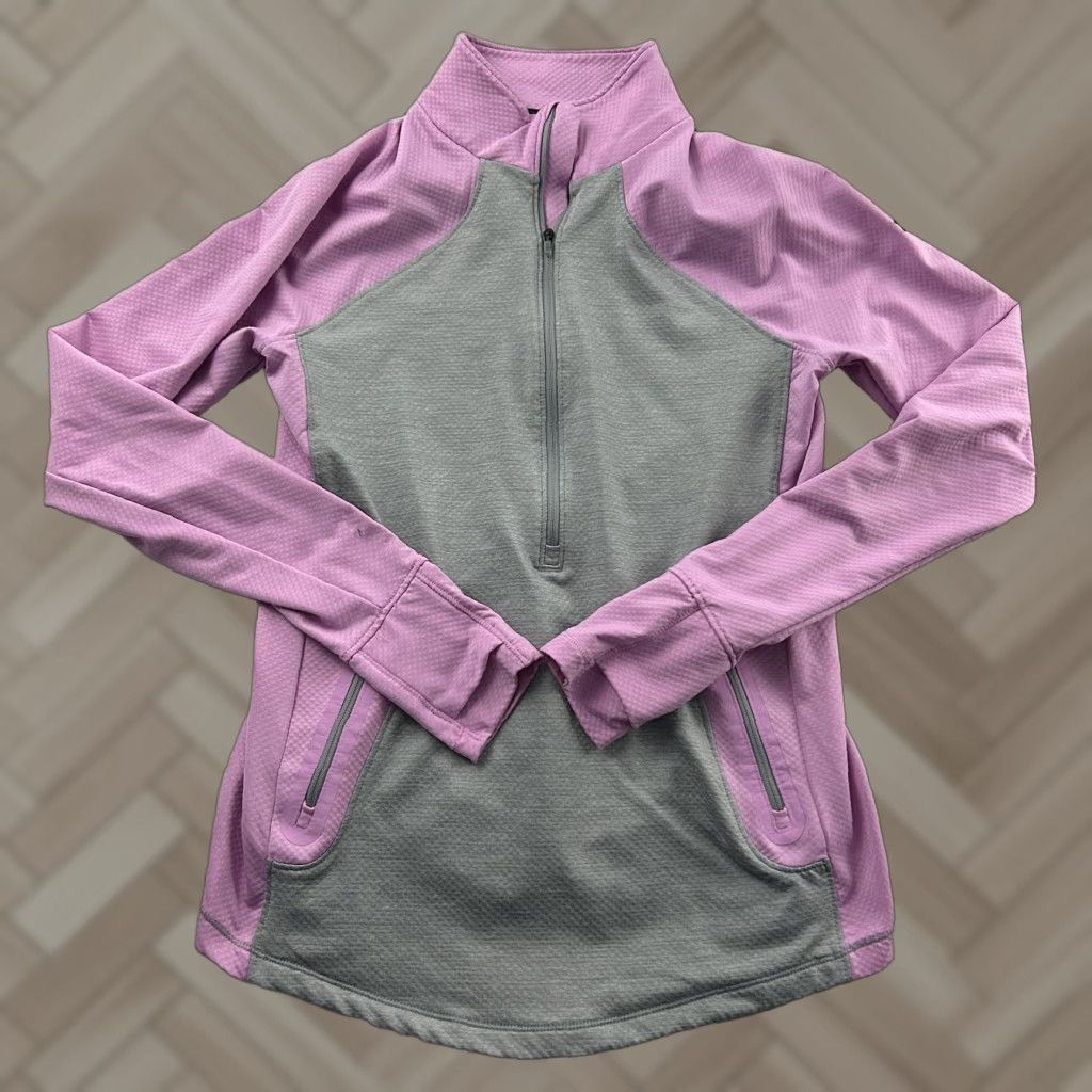 Under Armour Under Armour Jacket Women's M Purple Coldgear Reactor 1/4 Zip Athletic Loose Size M / US 6-8 / IT 42-44 - 1 Thumbnail
