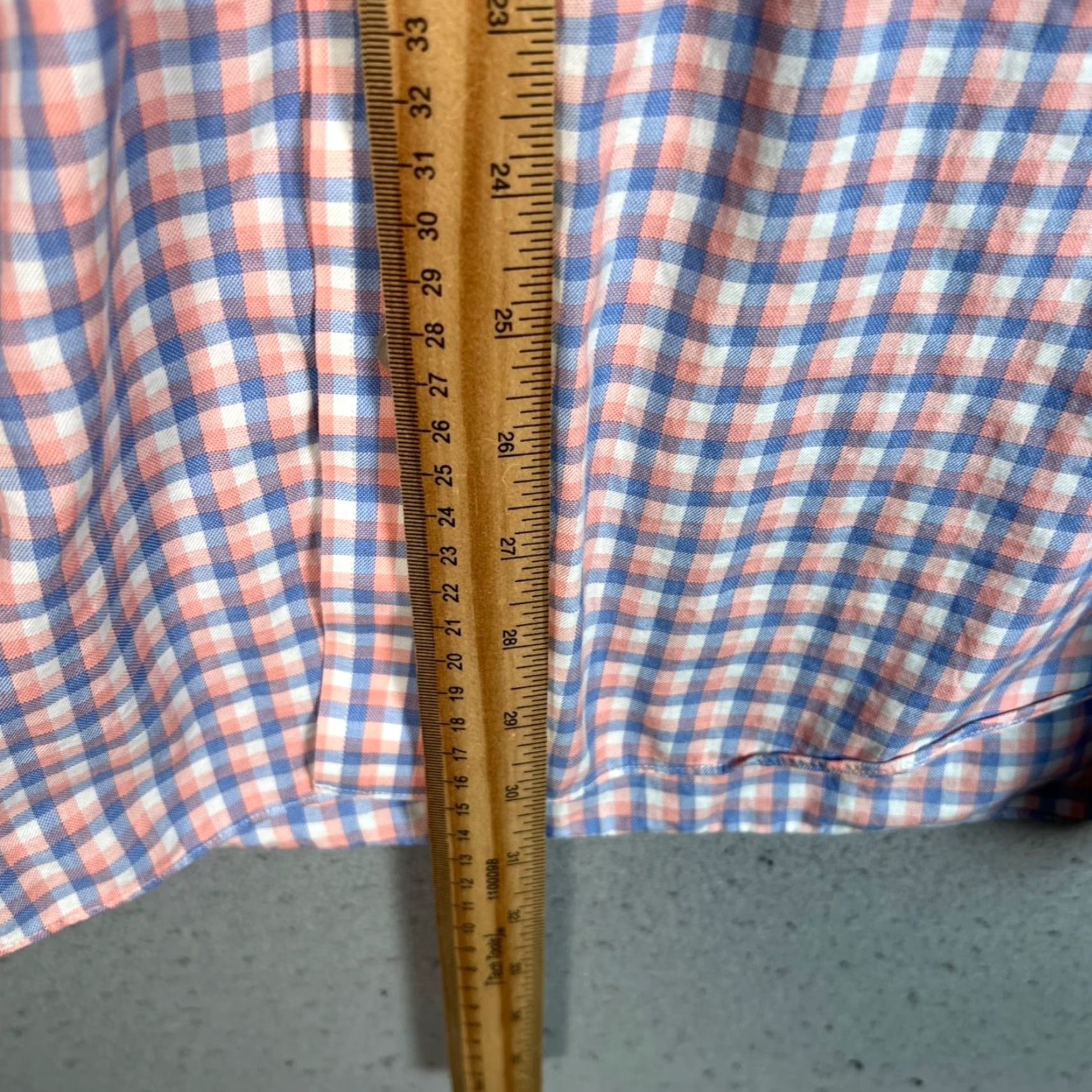 Proper Cloth Proper Cloth Mens Large Long Sleeve Checkered Shirt Blue Size US L / EU 52-54 / 3 - 5 Thumbnail