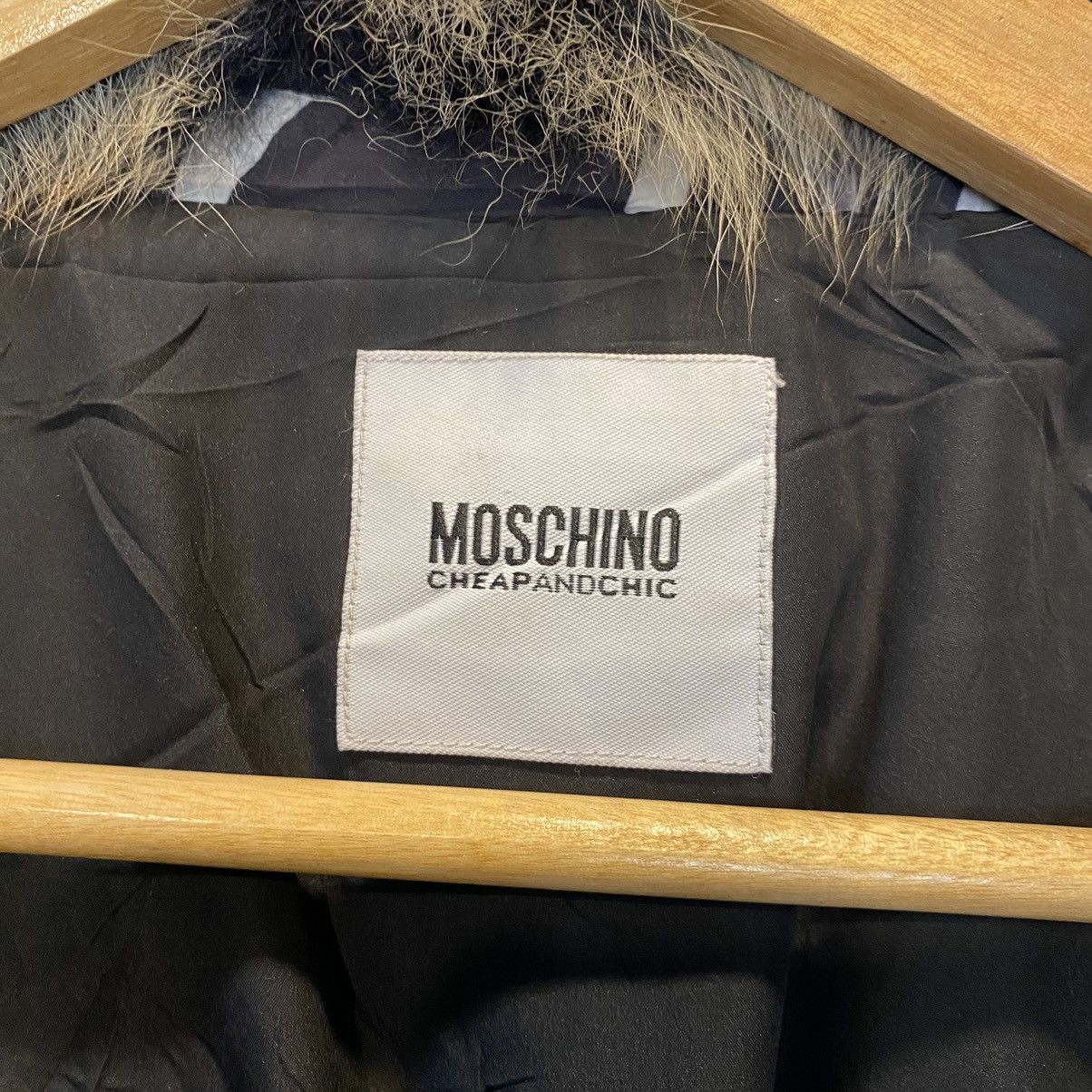 MOSCHINO - Coat Jacket Fur Cheap & Chic