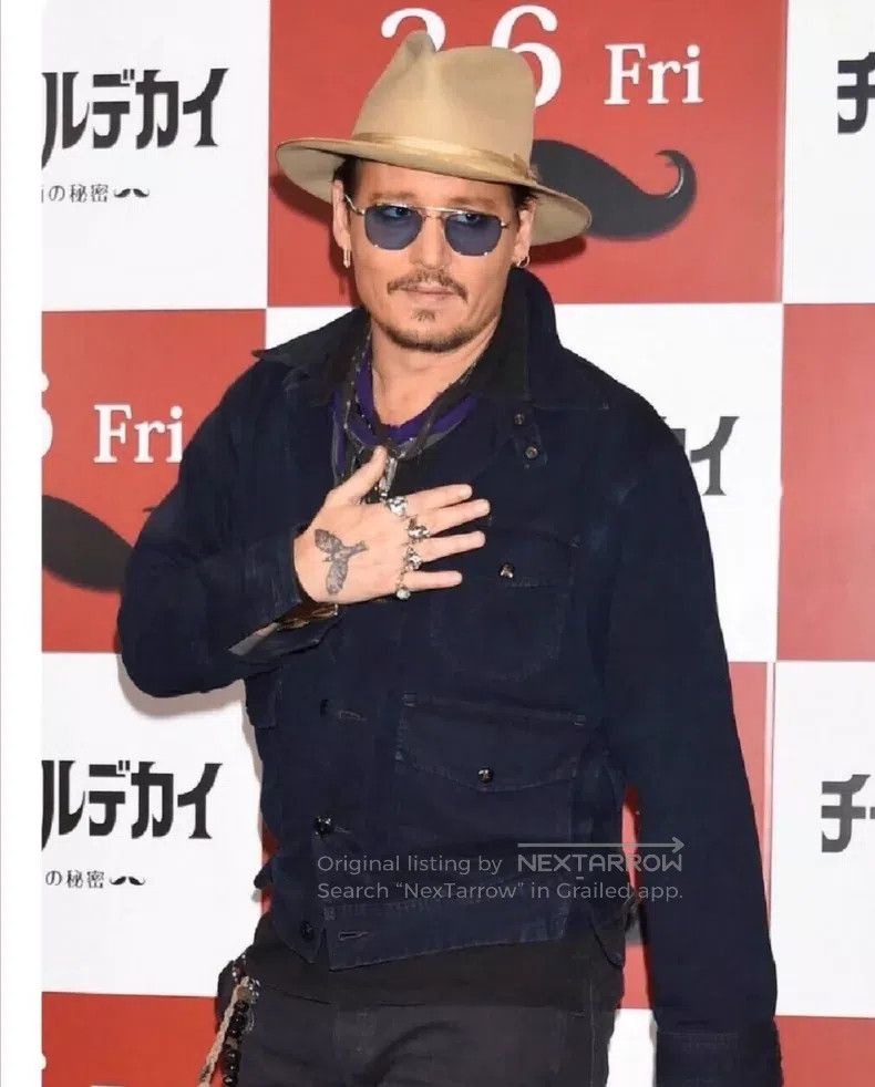 RRL Ralph Lauren RRL Ralph Lauren Exclusive blue dye jacket, Depp's same he Size US S / EU 44-46 / 1 - 1 Thumbnail
