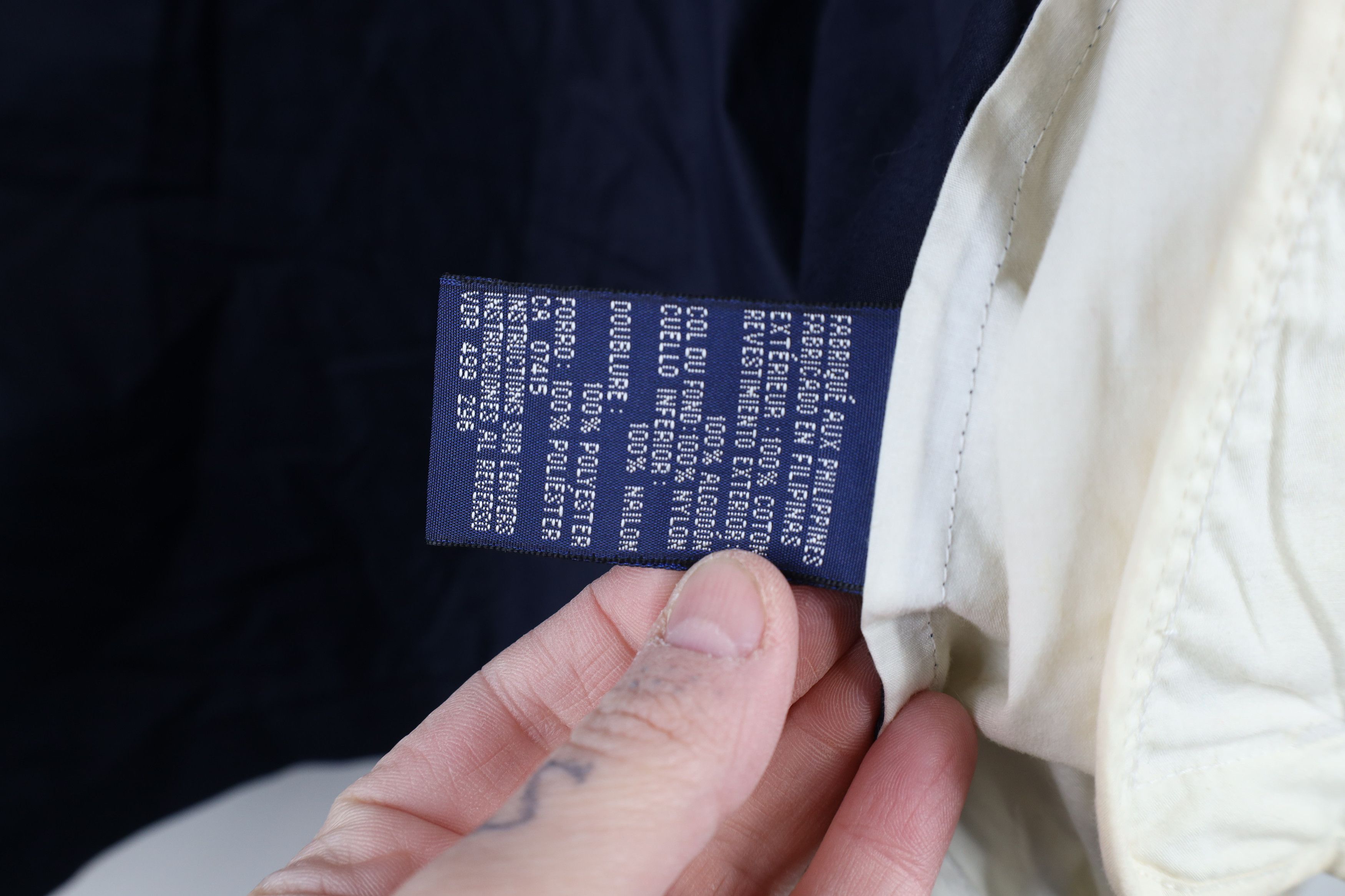 Nautica × Vintage Vintage 90s Nautica Distressed Spell Sailing Bomber Jacket Size US M / EU 48-50 / 2 - 11 Thumbnail