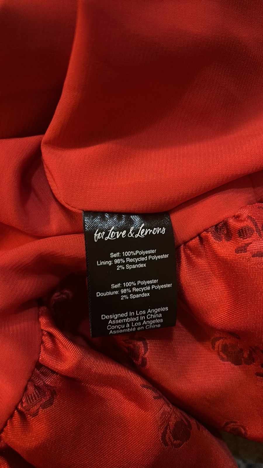 For Love & Lemons For Love & Lemons Annika Mini Dress Size M / US 6-8 / IT 42-44 - 7 Thumbnail