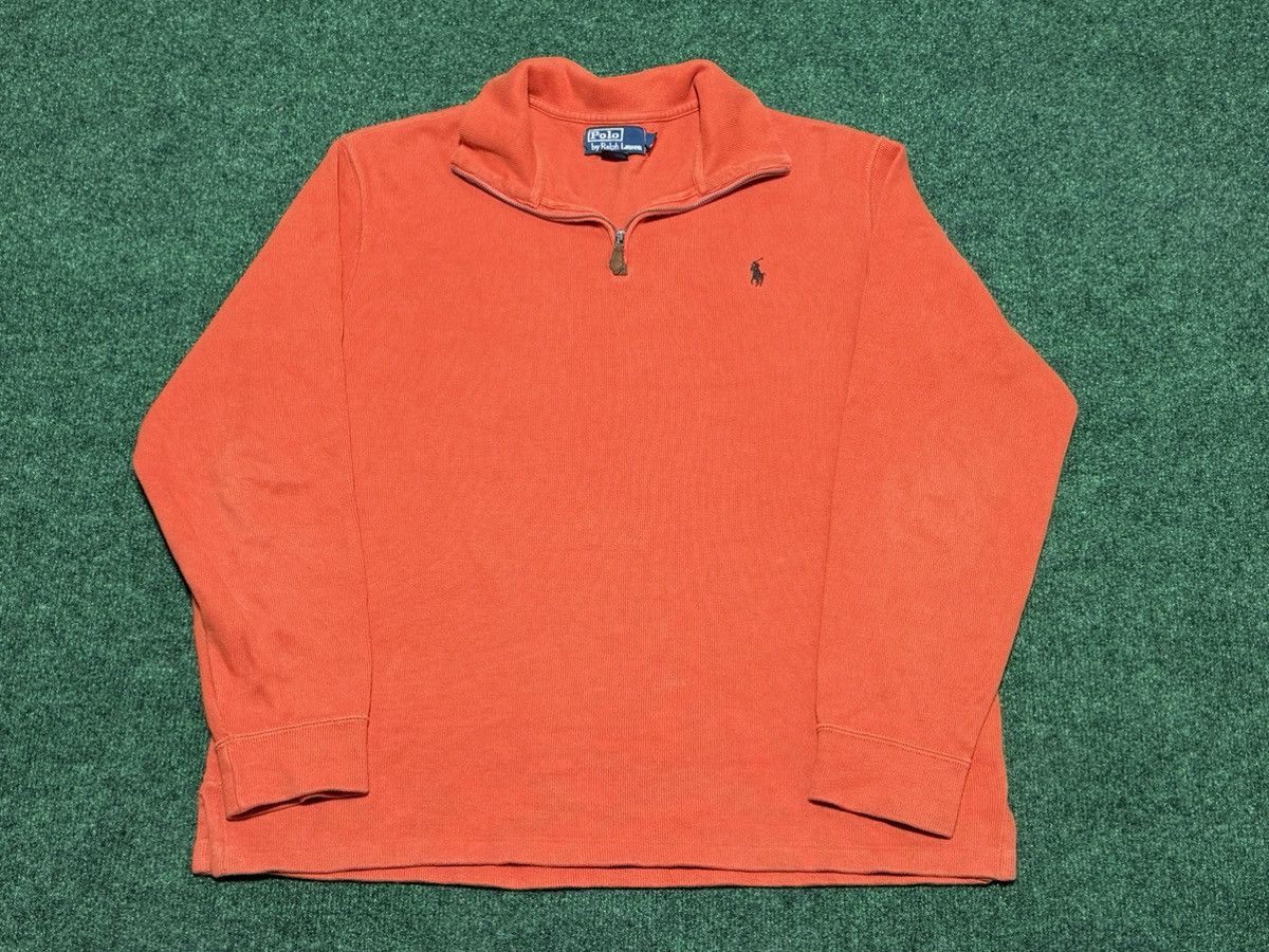 Polo Ralph Lauren Vintage Polo Ralph Lauren Quarter Zip Size US L / EU 52-54 / 3 - 1 Thumbnail