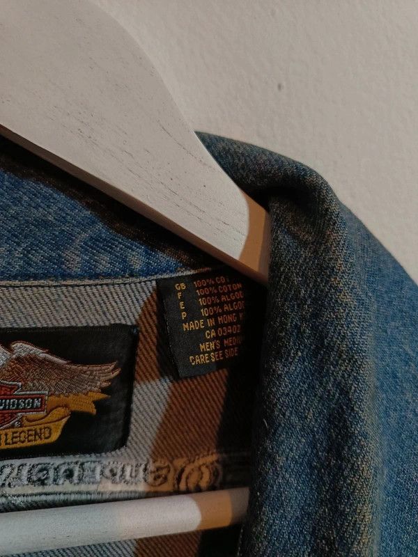Harley Davidson y2k harley davidson denim jacket Size US M / EU 48-50 / 2 - 11 Thumbnail