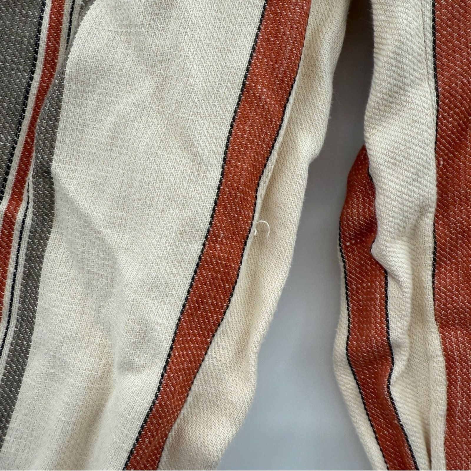 Rebecca Minkoff Rebecca Minkoff Molly Striped High Rise Straight Pants 4 Size 27" / US 4 / IT 40 - 9 Thumbnail