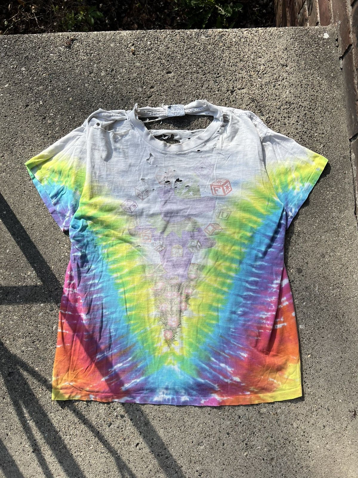 Grateful Dead × Liquid Blue × Vintage Vintage DISTRESSED Single Stitch Liquid Blue Grateful Dead L Size US L / EU 52-54 / 3 - 1 Thumbnail