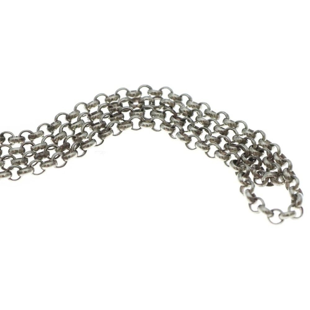 Chrome Hearts Chrome Hearts 16 Inch R16 Silver Chain Necklace Size ONE SIZE - 5 Thumbnail