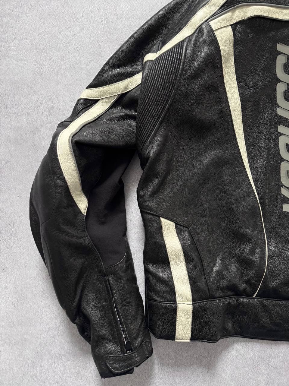 Other Vanucci Moto Racing Leather Jacket With Protectors Size US L / EU 52-54 / 3 - 4 Thumbnail