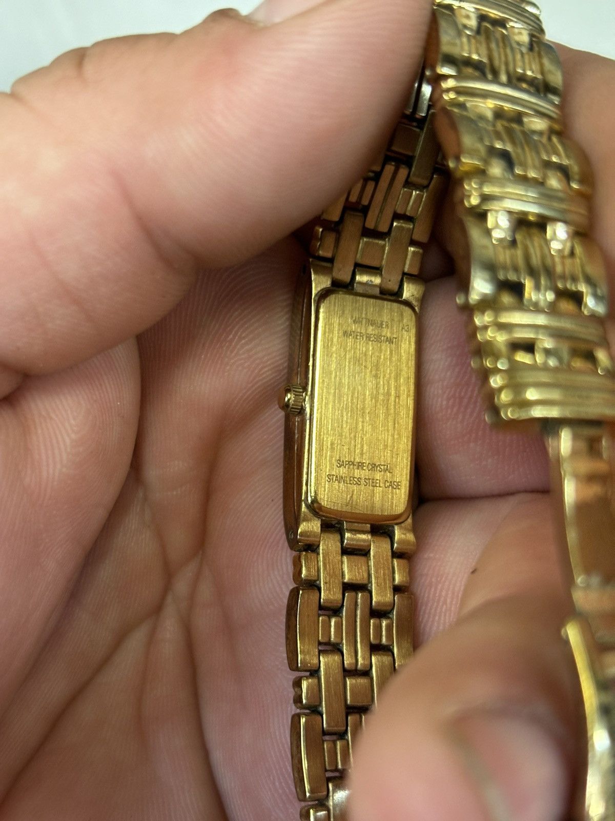 Wittnauer Wittnauer A3 Sapphire Crystal Gold Tone Women’s Watch! Size ONE SIZE - 6 Thumbnail