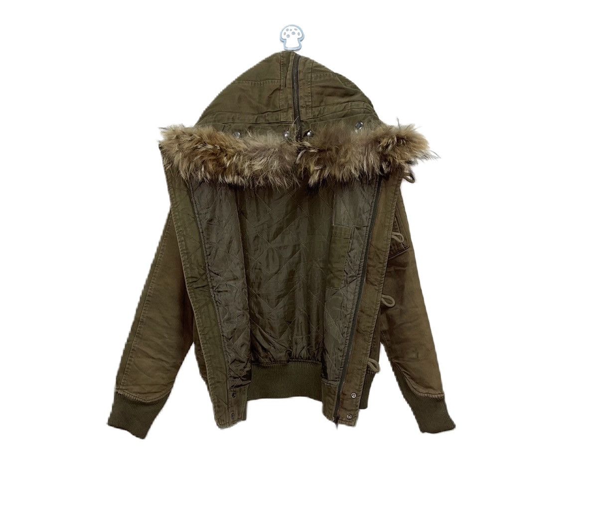 Beams Plus BeamsBoy Fur Hoodie Vkei Jacket Size US S / EU 44-46 / 1 - 4 Thumbnail