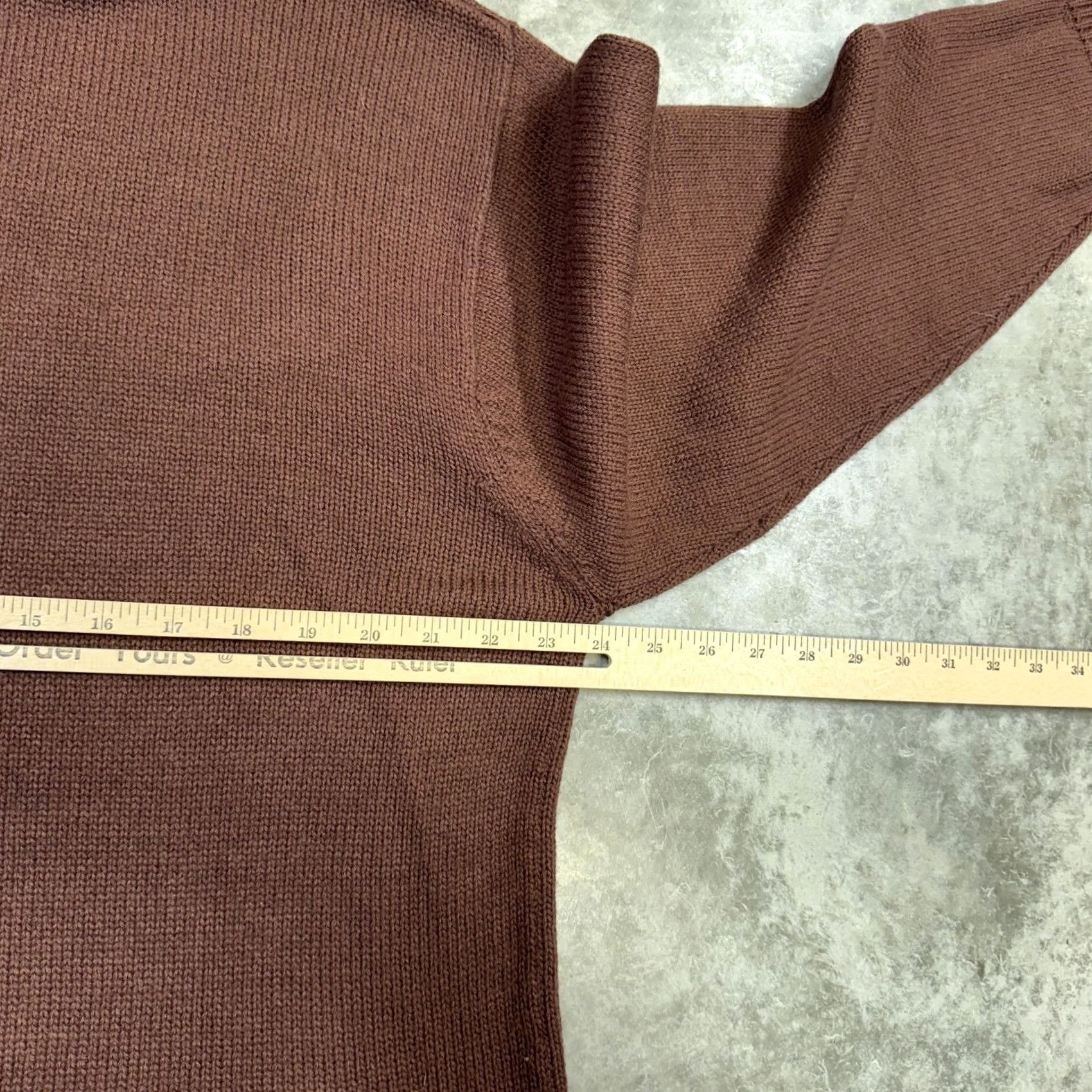 Southpole Southpole Sweater Mens Medium Brown Turtleneck Knit Pullover Long Sleeve Solid Size US M / EU 48-50 / 2 - 4 Thumbnail