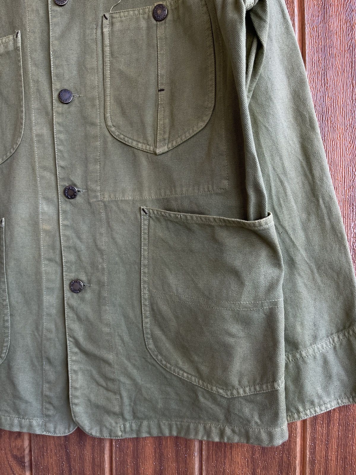 Le Grande Bleu (L.G.B.) Vintage 90s Faded Green Army🔥DOGHOUSE🔥Military Parka Jacket Size US M / EU 48-50 / 2 - 8 Thumbnail
