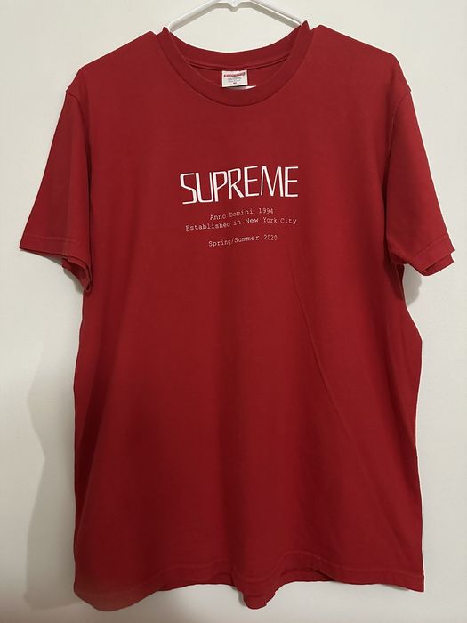 Supreme Supreme Anno Domini Tee | Grailed