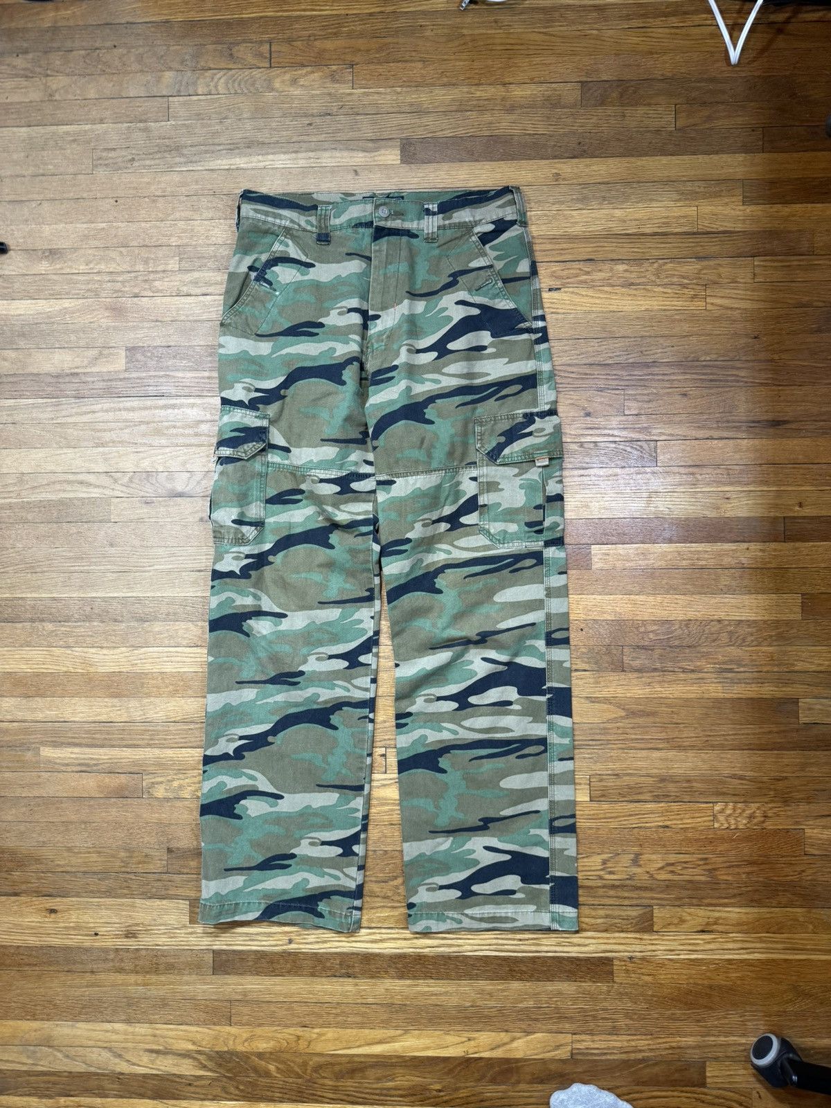 Vintage Vintage Camo Pants Size US 34 / EU 50 - 1 Thumbnail