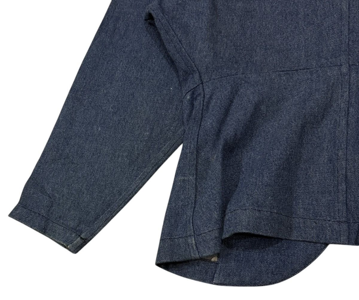 Y's Vintage Y’s Sample By Yohji Yamamoto Mandarin Denim Jacket Size M / US 6-8 / IT 42-44 - 14 Thumbnail