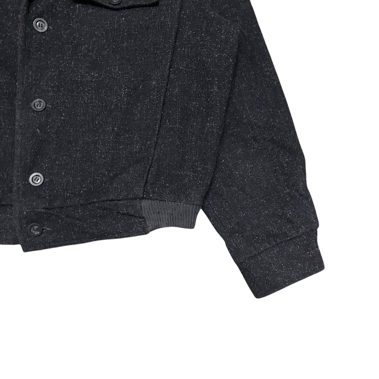 Issey Miyake Vintage Issey Miyake Inspired Bomber Style Jacket Wool Size US L / EU 52-54 / 3 - 4 Thumbnail