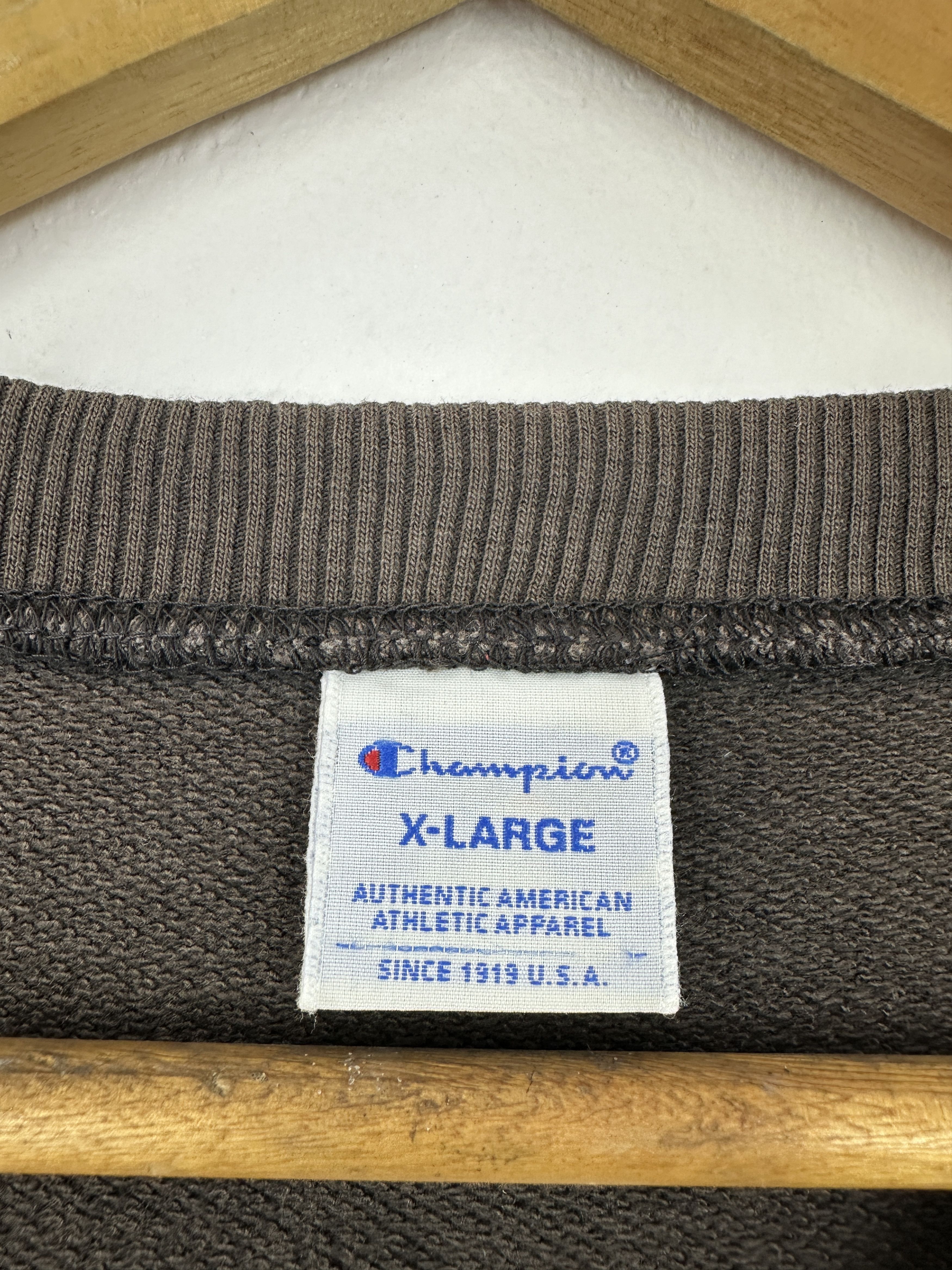 Champion Vintage Champion Sun Faded Black Crewneck Size XL BP0019 Size US XL / EU 56 / 4 - 5 Thumbnail