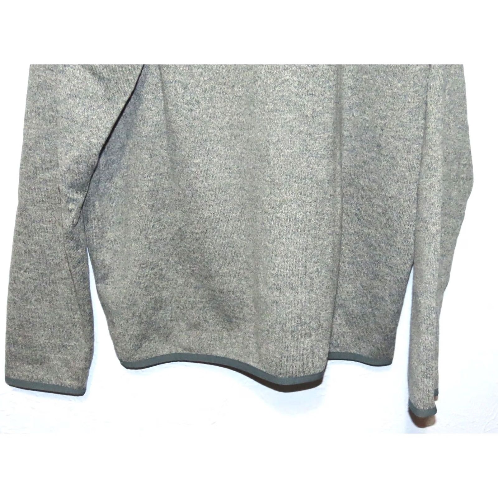 J.Crew J.CREW Authentic Sweater Men XL Marled Fleece Mock Neck Pullover Green Long Sleeve Mock Neck Casual Knit Pullover Regular Fit Knit XS? Size US XL / EU 56 / 4 - 7 Thumbnail
