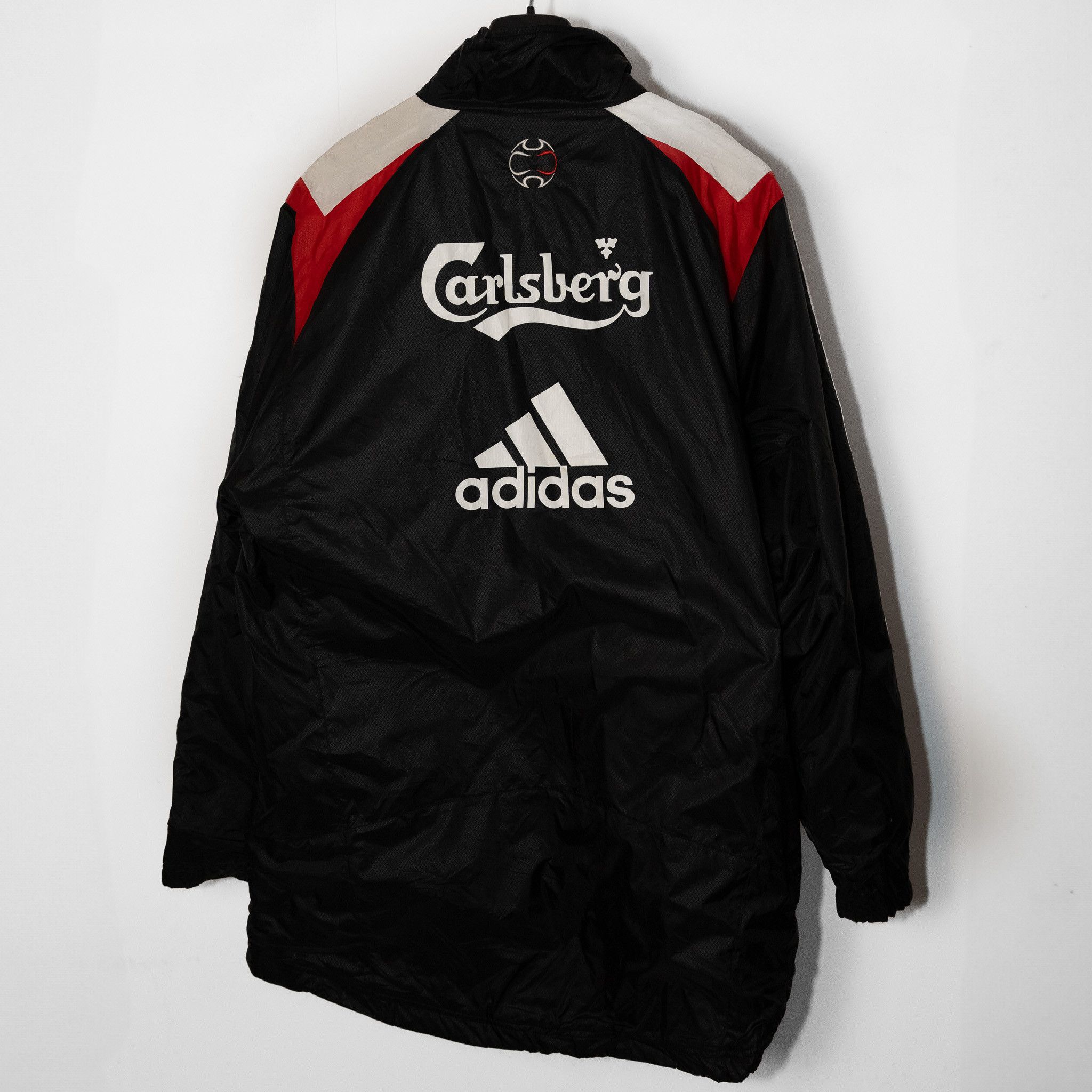 Adidas Vintage Adidas Liverpool 2007-2008 Padded Bench Jacket Size US M / EU 48-50 / 2 - 2 Thumbnail