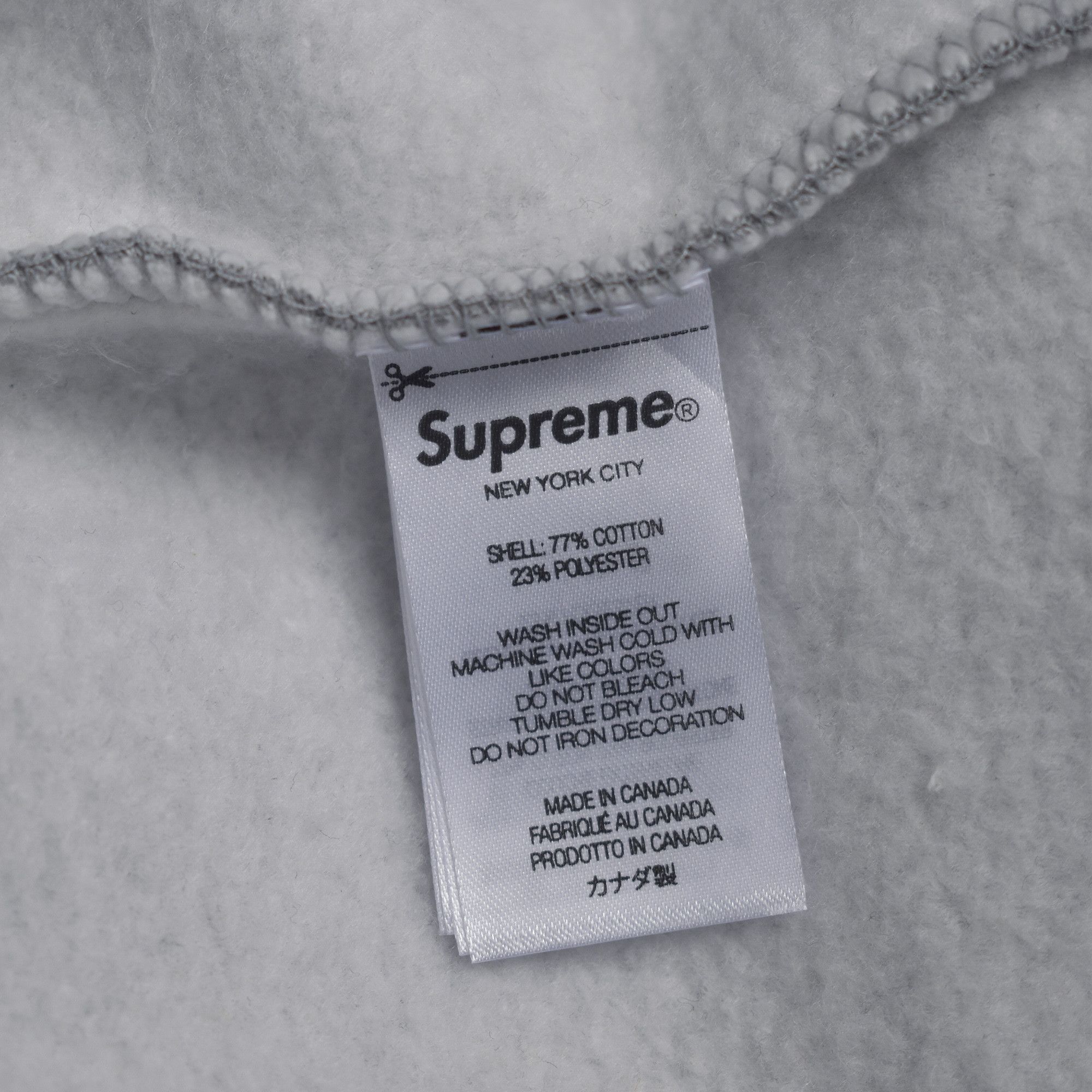 MF Doom × Supreme *BNWOT* SUPREME x MF DOOM Grey Hoodie FW23 Size XL Size US XL / EU 56 / 4 - 6 Thumbnail