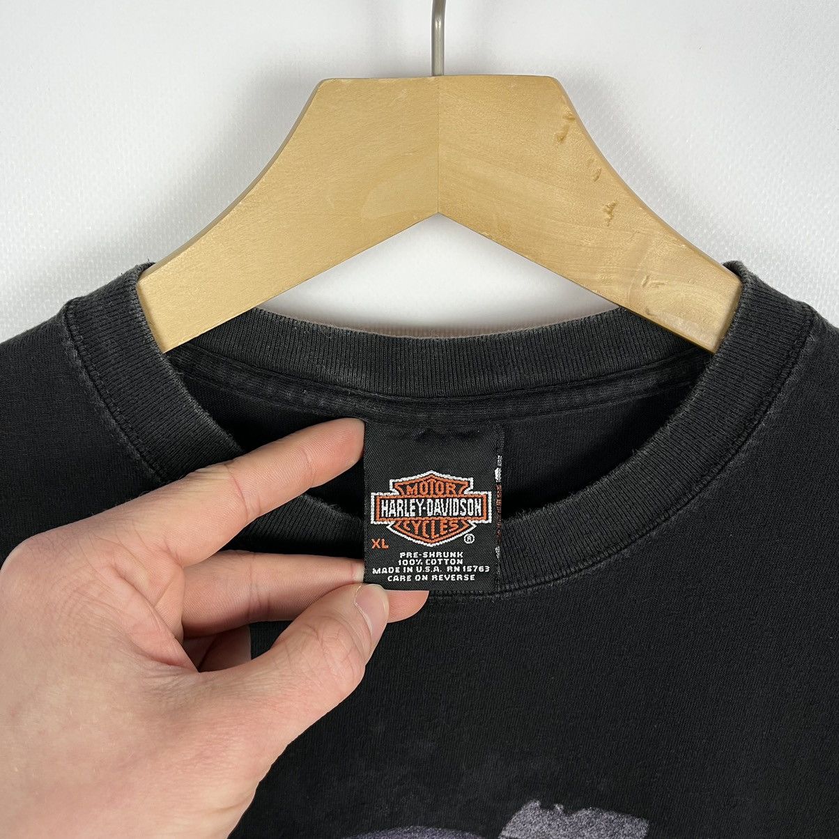 Harley Davidson Vintage Harley Davidson Wisconsin Eagle tee 2001 Size US XL / EU 56 / 4 - 4 Thumbnail