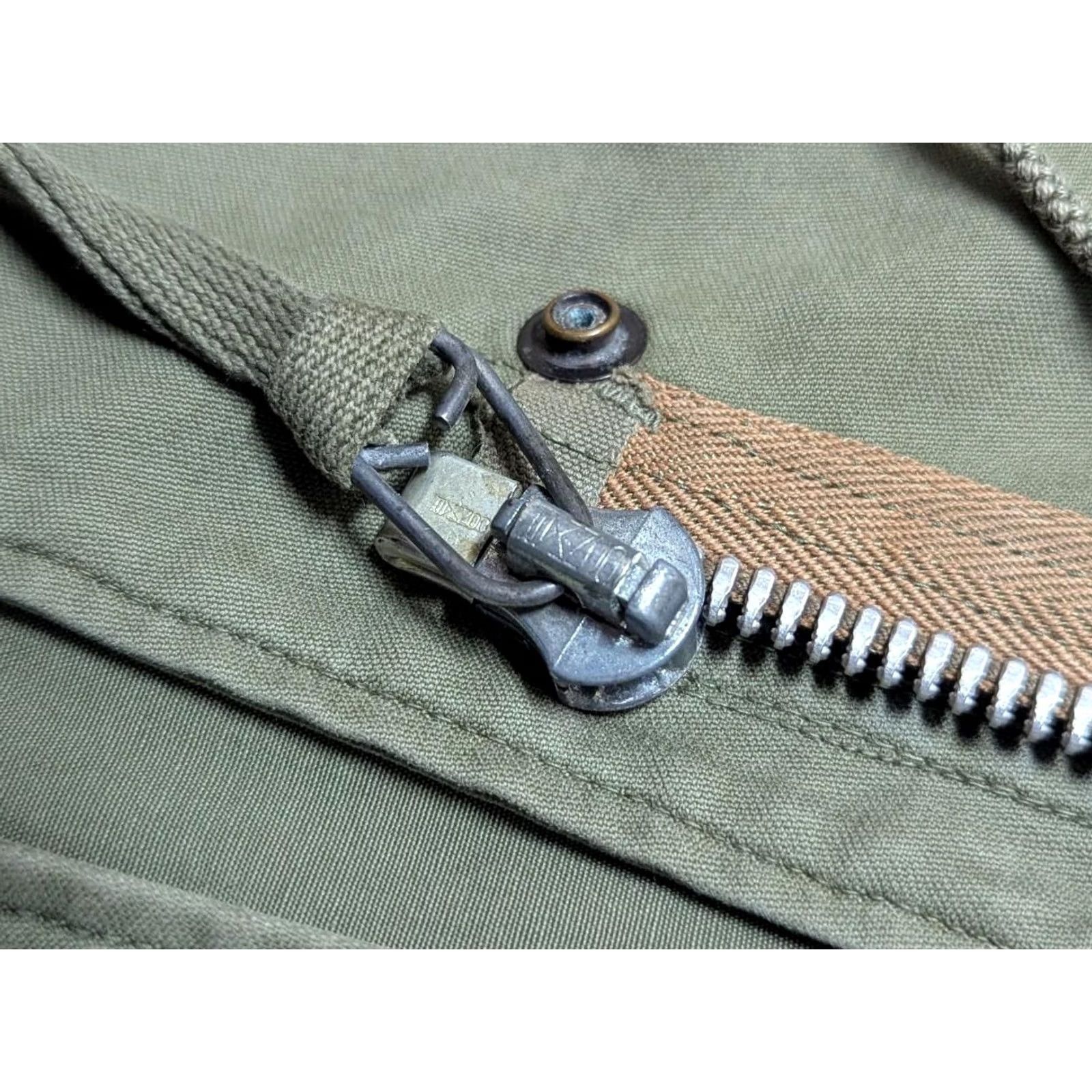 Vintage VINTAGE US ARMY M1943 40 Field Jacket Green Cotton M-43 Jacket Mens M White? Size US M / EU 48-50 / 2 - 7 Thumbnail
