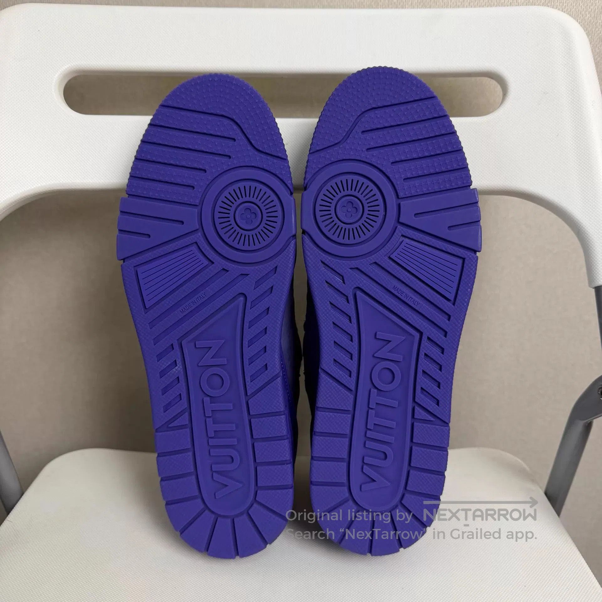 Louis Vuitton Purple Low-Top Sneakers Size 9. Size US 9 / EU 42 - 5 Thumbnail