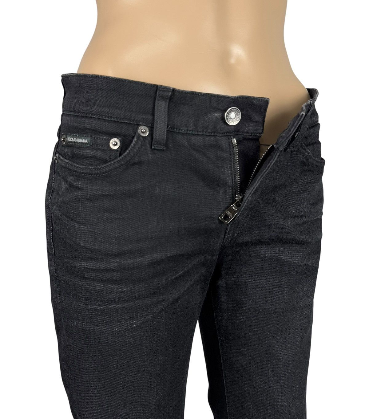 Dolce & Gabbana Dolce & Gabbana Slim Jeans Metal Logo Womens size 40 Size 27" / US 4 / IT 40 - 10 Thumbnail