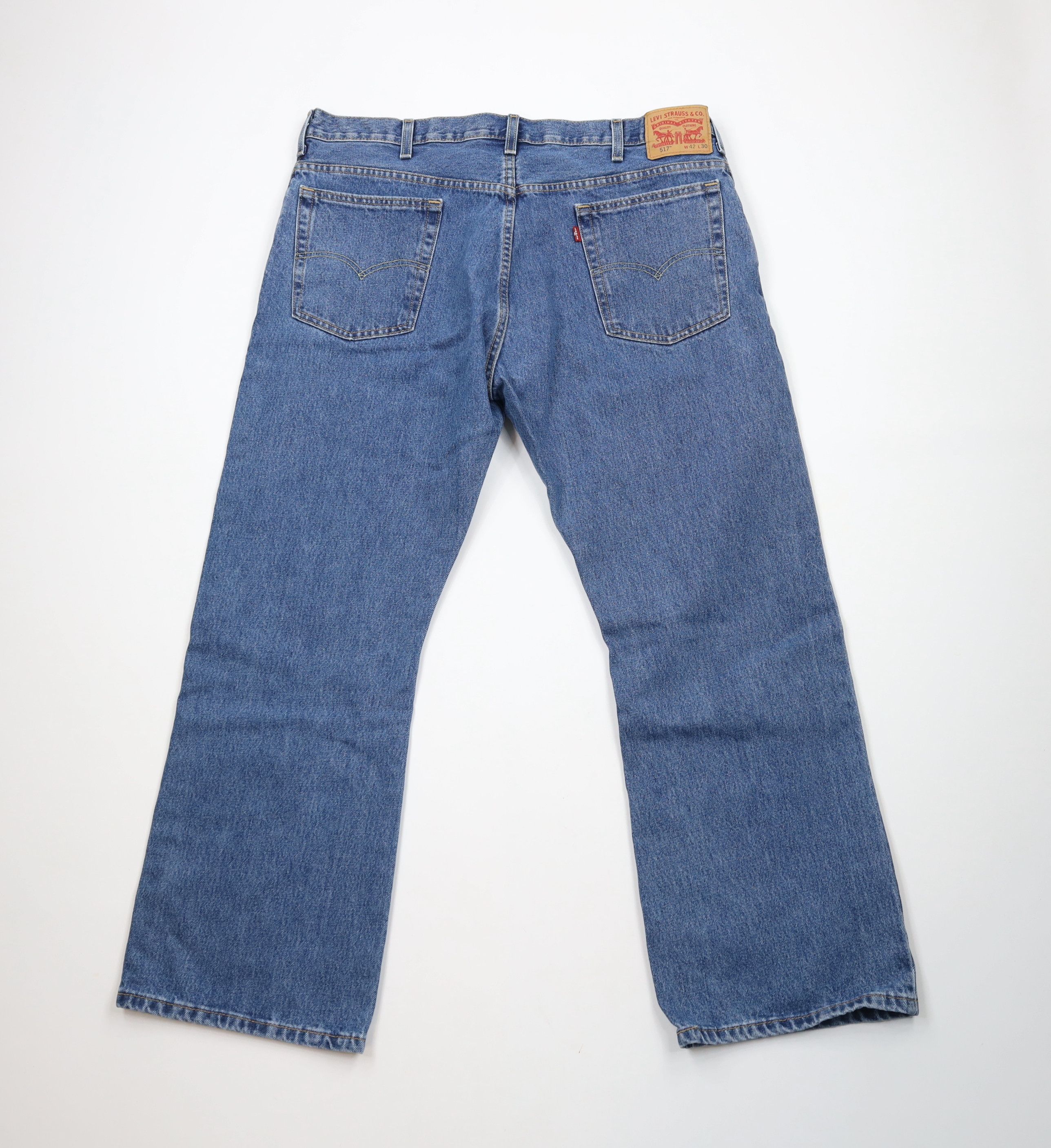 Levi's × Vintage Vintage Y2K Levis 517 Flared Wide Leg Western Bootcut Jeans Size US 42 / EU 58 - 8 Thumbnail