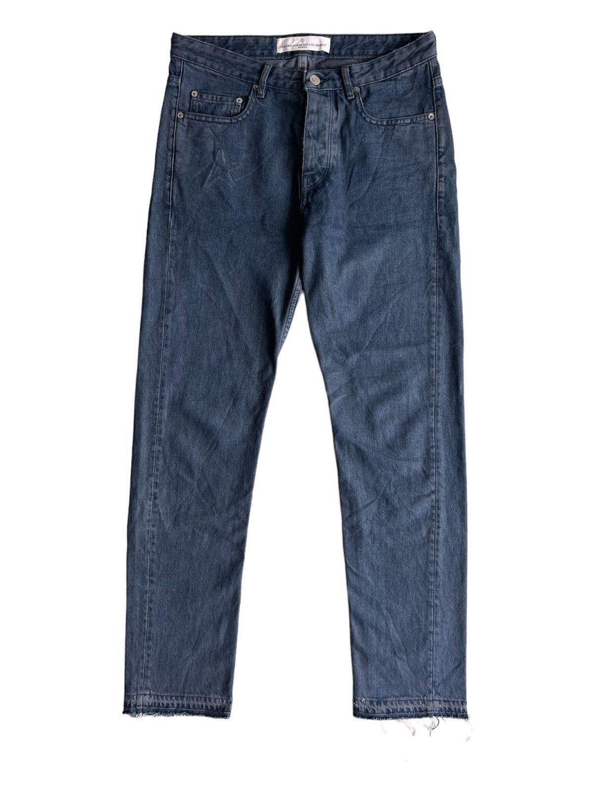 Golden Goose × Purple × Rockstar Games Golden Goose DB "Happy" Americana Uomo Pantaloni Jeans Denim Size US 31 - 3 Thumbnail