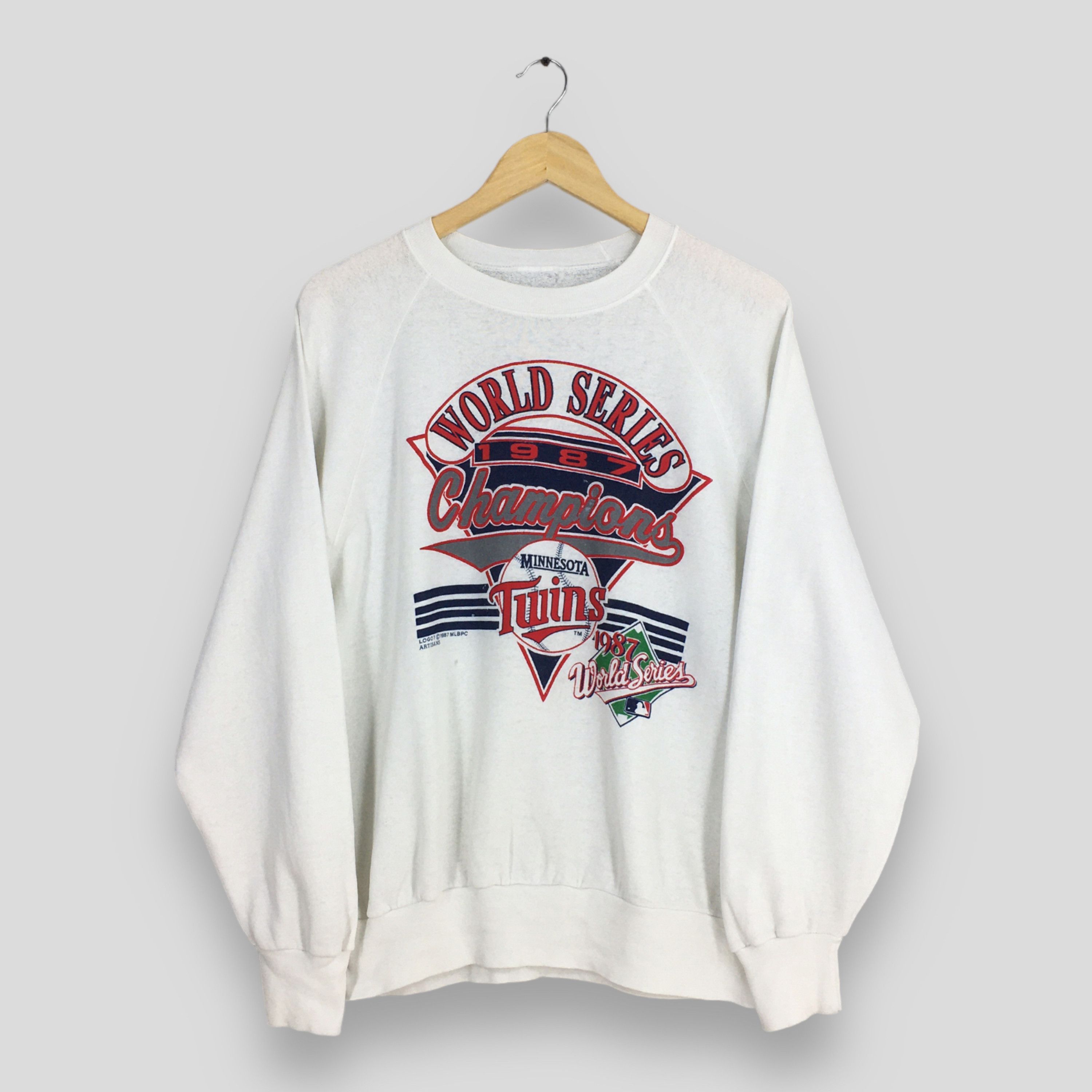 Vintage 1987 Minnesota Twins MLB Champions Crewneck Sweatshirt