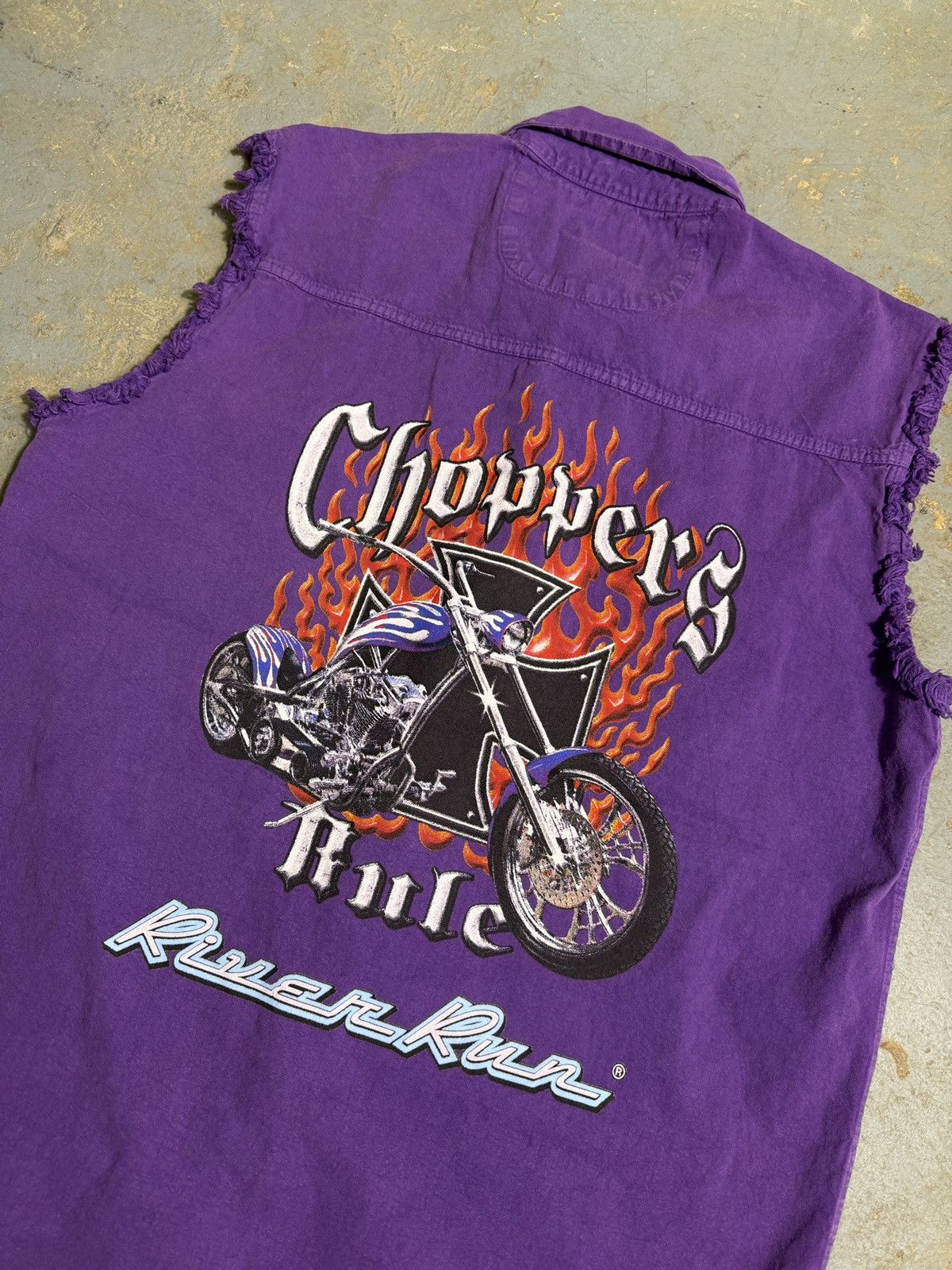 West Coast Choppers Vintage Choppers Biker Vest Size US M / EU 48-50 / 2 - 5 Thumbnail