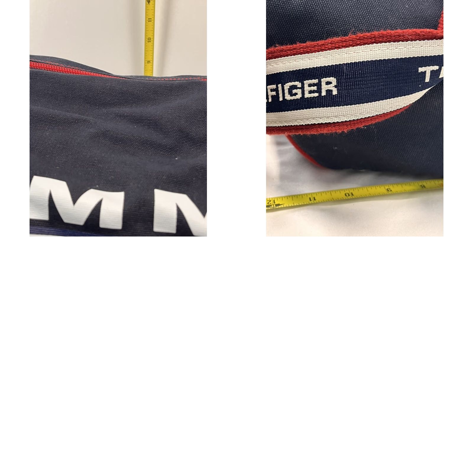 Tommy Hilfiger Vintage Tommy Hilfiger Jeans Duffle Bag GUC Navy 90’s Size US 33 - 8 Thumbnail