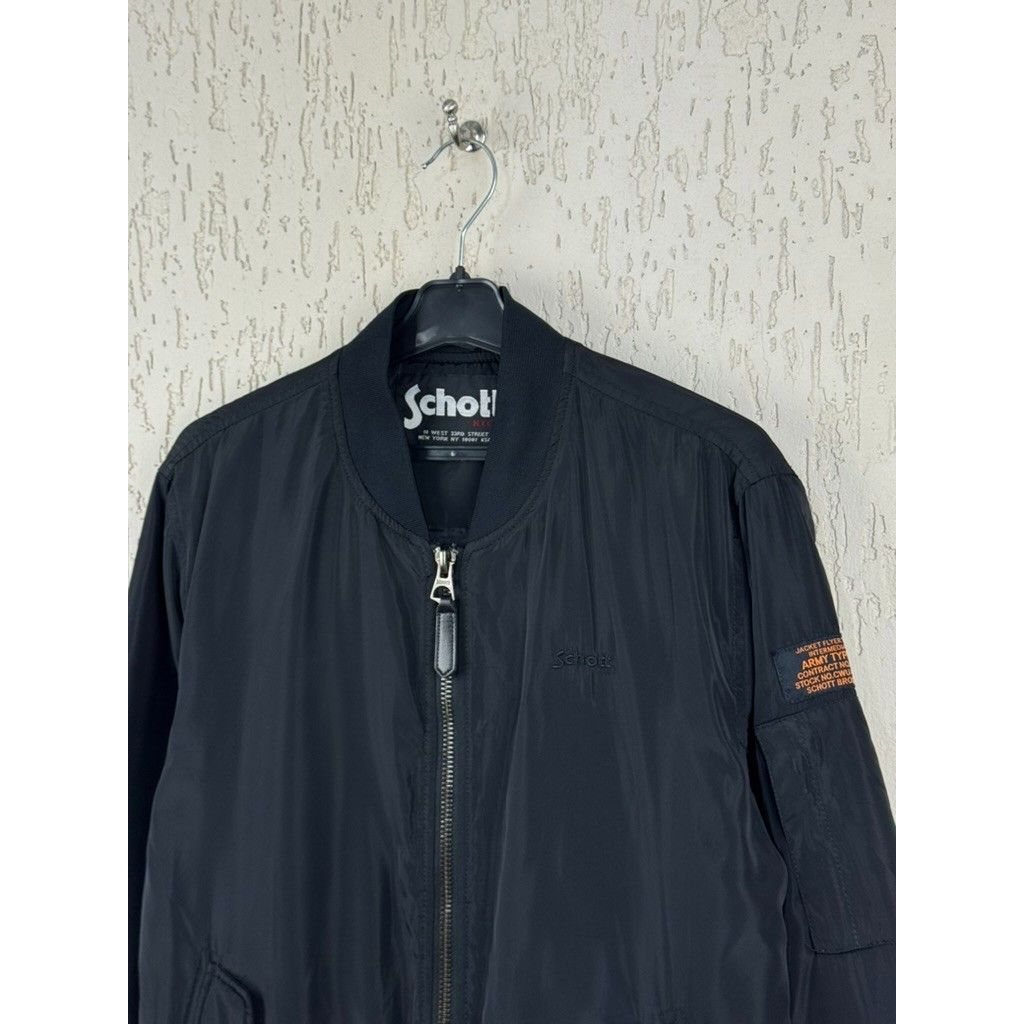 Schott Schott NYC MA1 Army Type-U Bomber Jacket Flyer's Man Size M Size US M / EU 48-50 / 2 - 2 Thumbnail