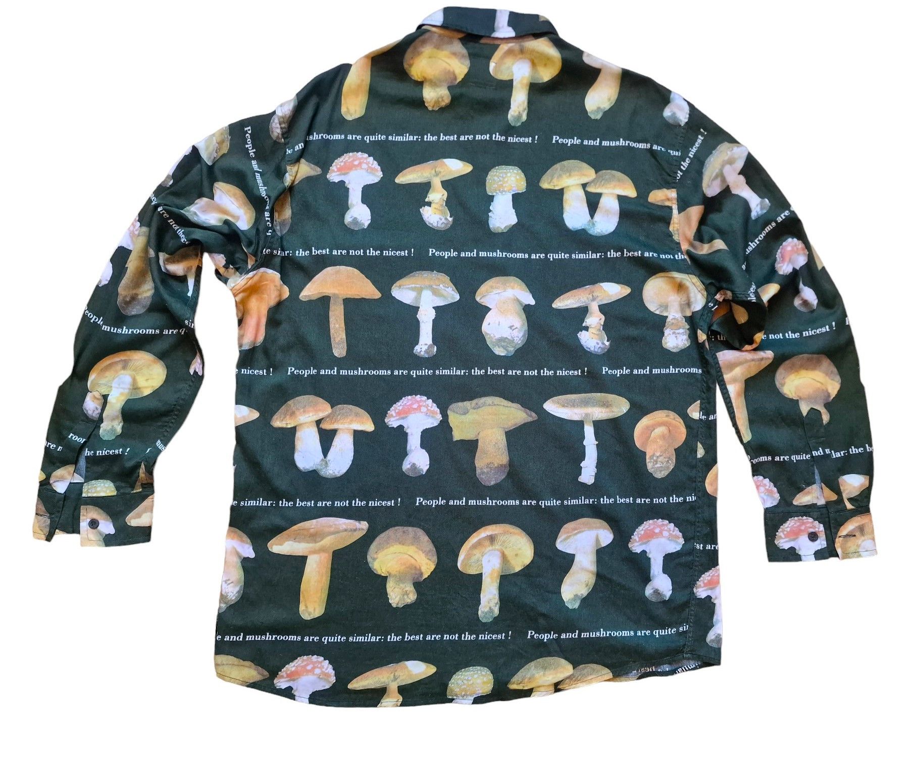 Moschino Moschino Mushroom Brown Weird Funny XL Tee Shirt T-shirt Size US XL / EU 56 / 4 - 3 Thumbnail