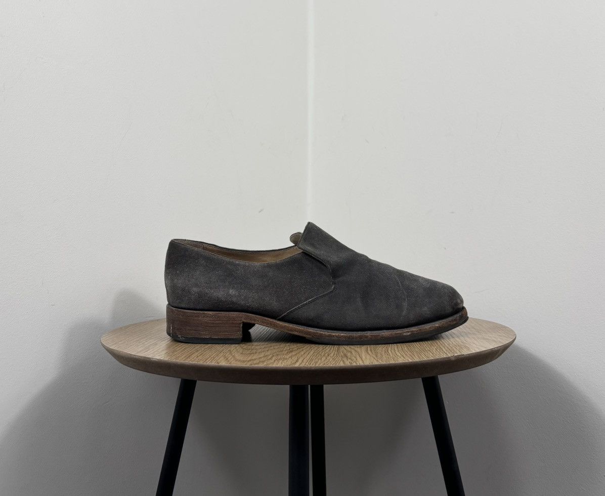 Brunello Cucinelli Brunello Cucinelli Italian Luxury Gray Suede Loafers Shoes Size US 10 / IT 40 - 2 Thumbnail