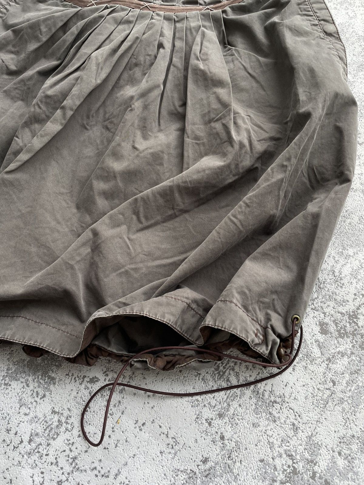 Japanese Brand Maharishi Vintage Cargo Distressed Skirt Size 27" / US 4 / IT 40 - 3 Thumbnail