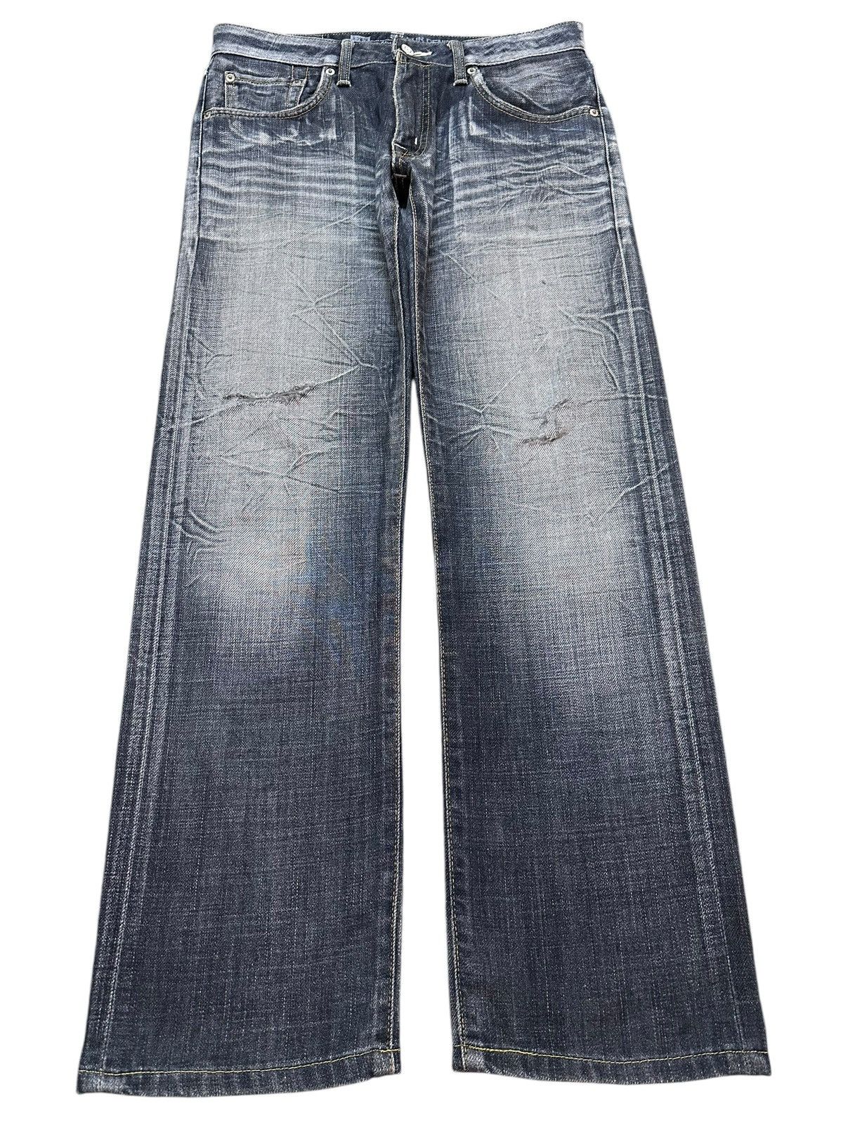 Edwin Vintage Japan Edwin 502 Faded Wash Style Loose Jeans Size US 32 / EU 48 - 1 Thumbnail