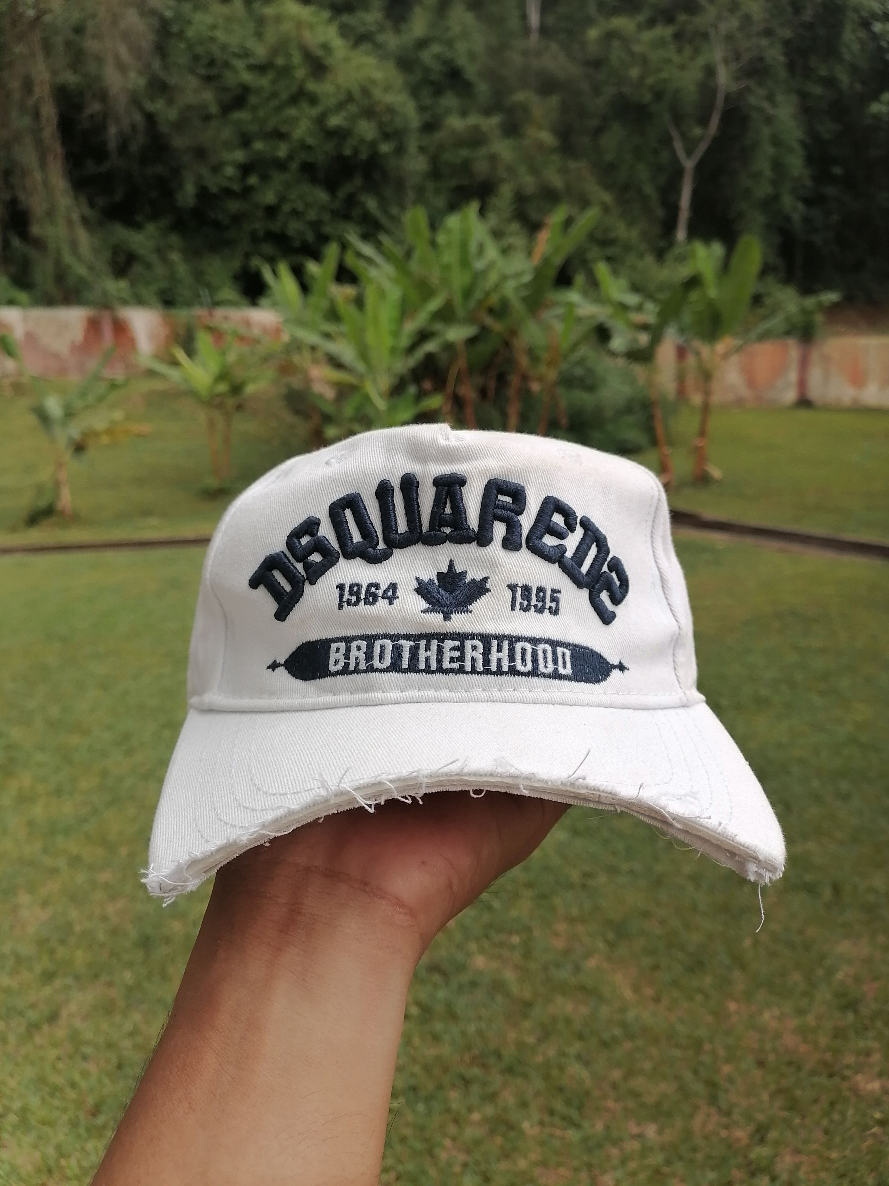 Dsquared2 Dsquared2 BROTHERHOOD Dean-Dan Caten Erd Cap Size ONE SIZE - 2 Thumbnail