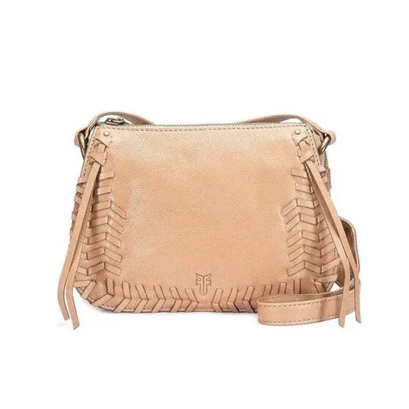 Frye Meadows Mini Crossbody Leather Bag Brown Nwot, Women's