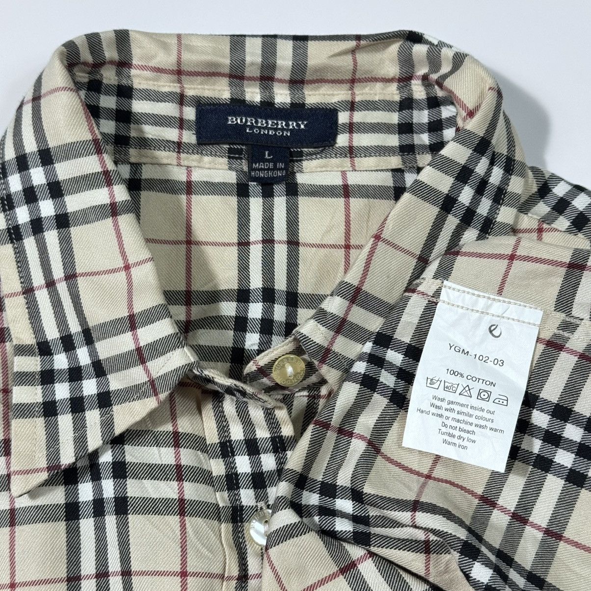 Burberry Burberry Nova check Shirt. Size L / US 10 / IT 46 - 6 Thumbnail