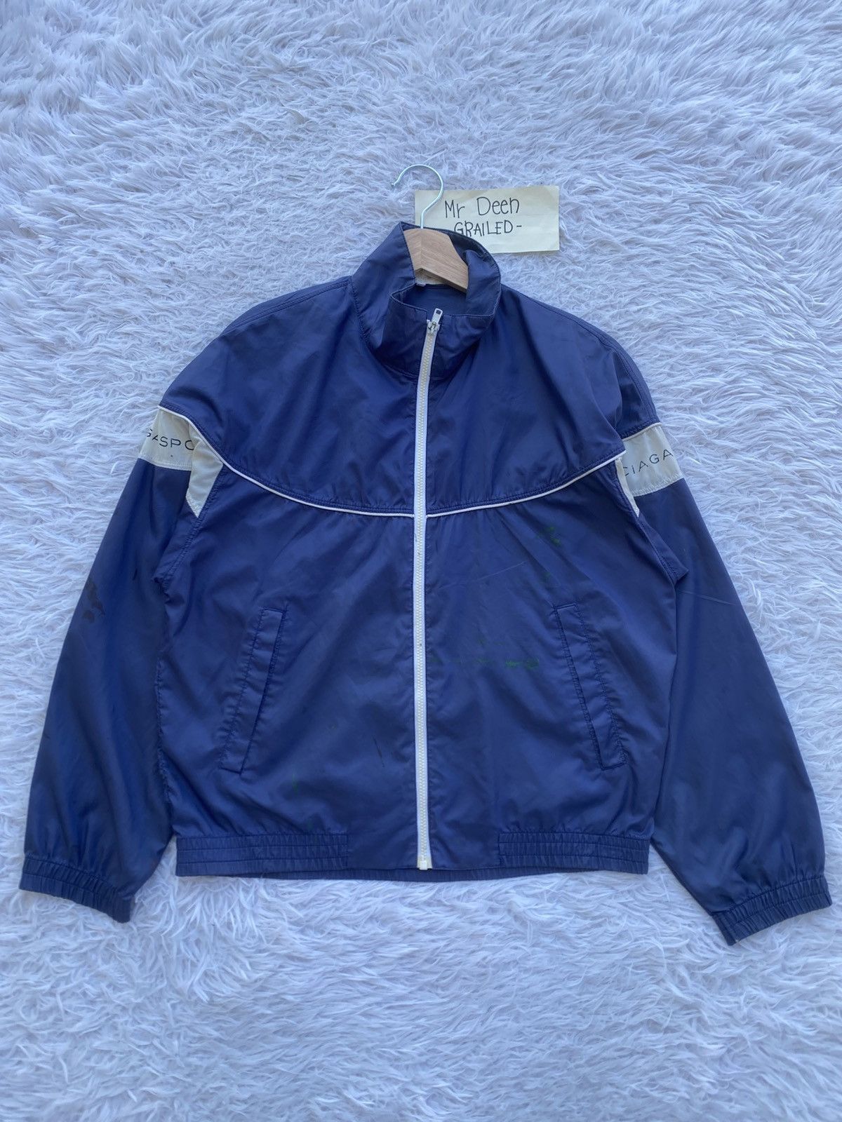 Balenciaga Rare Vintage Balenciaga Sports Windbreaker Size US M / EU 48-50 / 2 - 10 Thumbnail