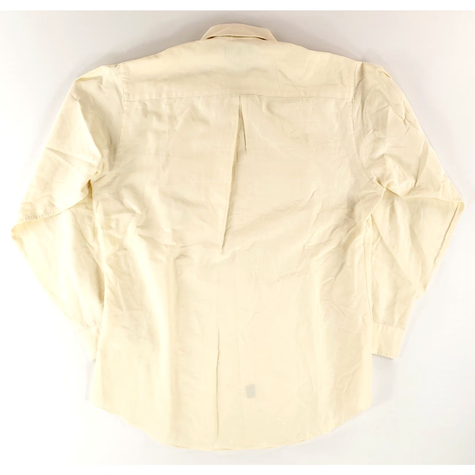 Abercrombie & Fitch VINTAGE Abercrombie & Fitch VTG 80s Button Up Fishing Shirt Yellow Mens M Beige Long Sleeve Shirt Mens M Size US M / EU 48-50 / 2 - 3 Thumbnail