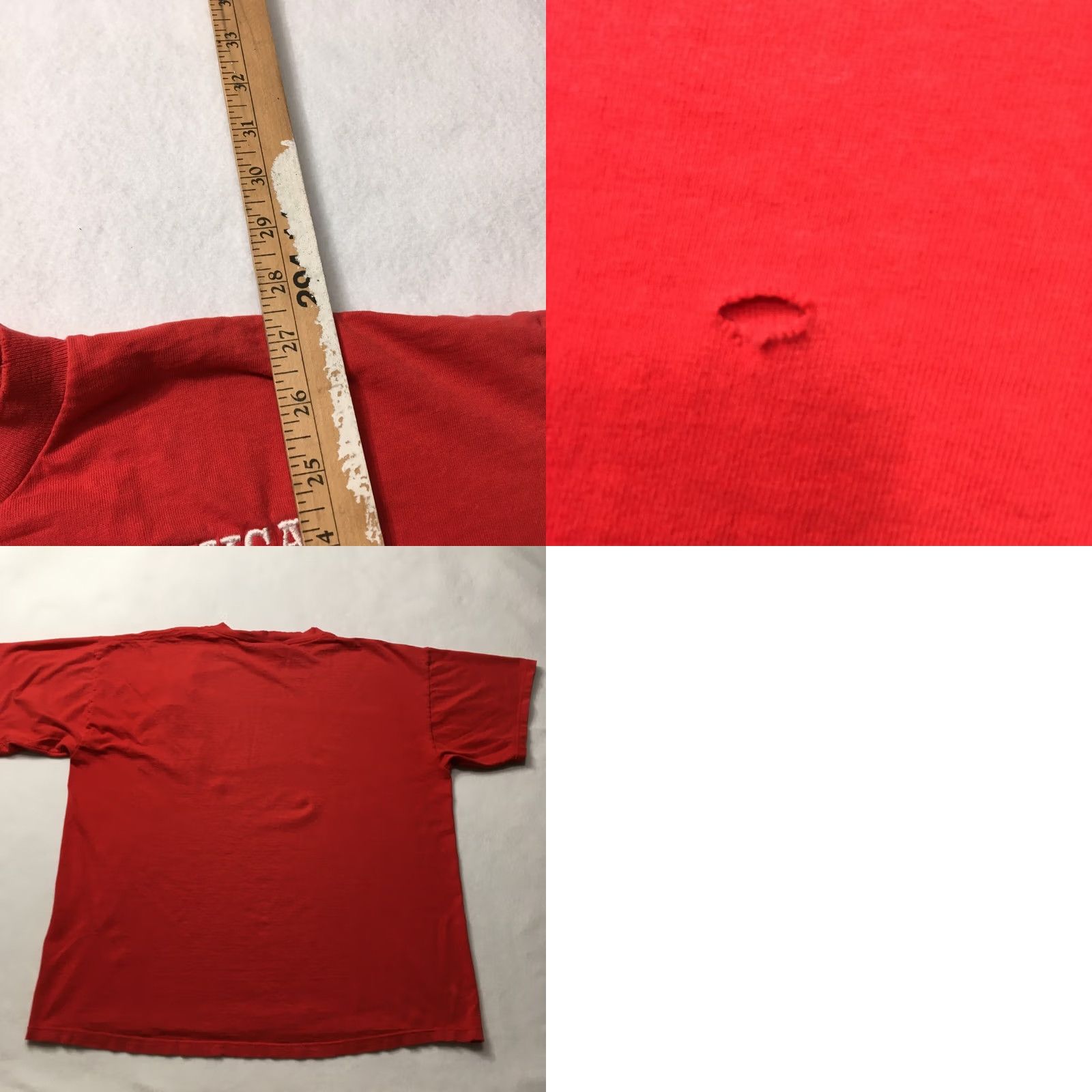 Logo Athletic VINTAGE Logo Athletic Shirt Mens XL Red Y2K Chicago Bulls NBA Pocket Size embroid Size US XL / EU 56 / 4 - 8 Thumbnail