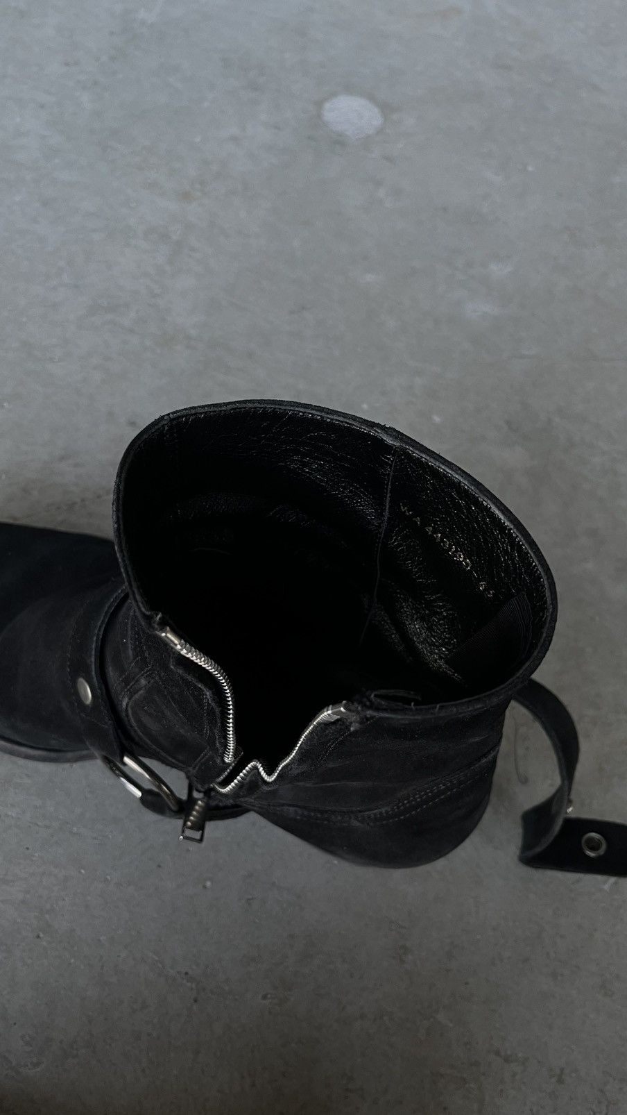 Saint Laurent Paris FW16 Hedi Saint Laurent Paris Wyatt 40 Suede Harness Boots Size US 10 / EU 43 - 10 Thumbnail