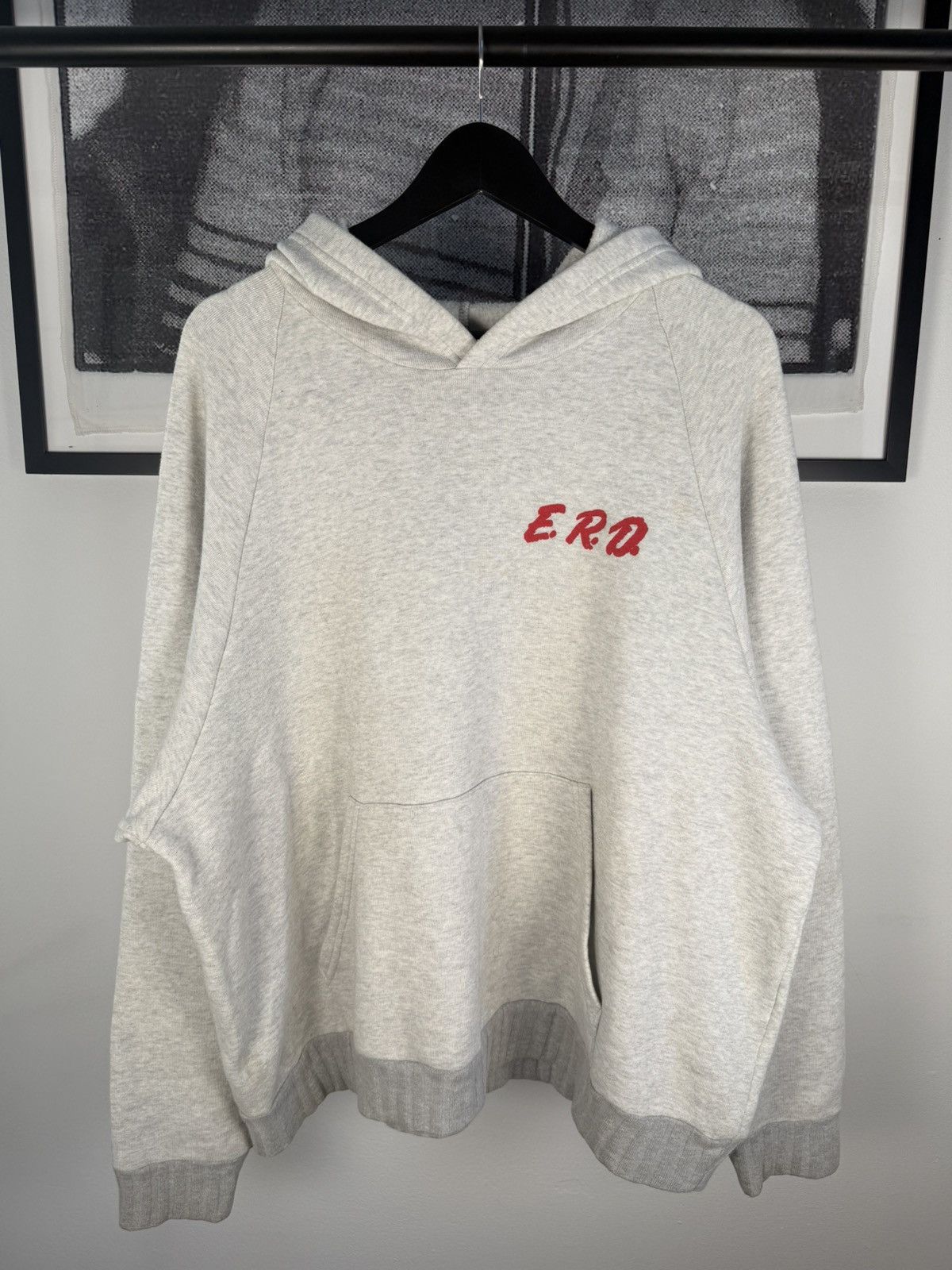 Enfants Riches Deprimes 🚭1 of 1 ULTIMATE GRAIL🚭HAND DRAWN “GLUE SNIFFER” DARE HOODIE Size US XL / EU 56 / 4 - 11 Thumbnail