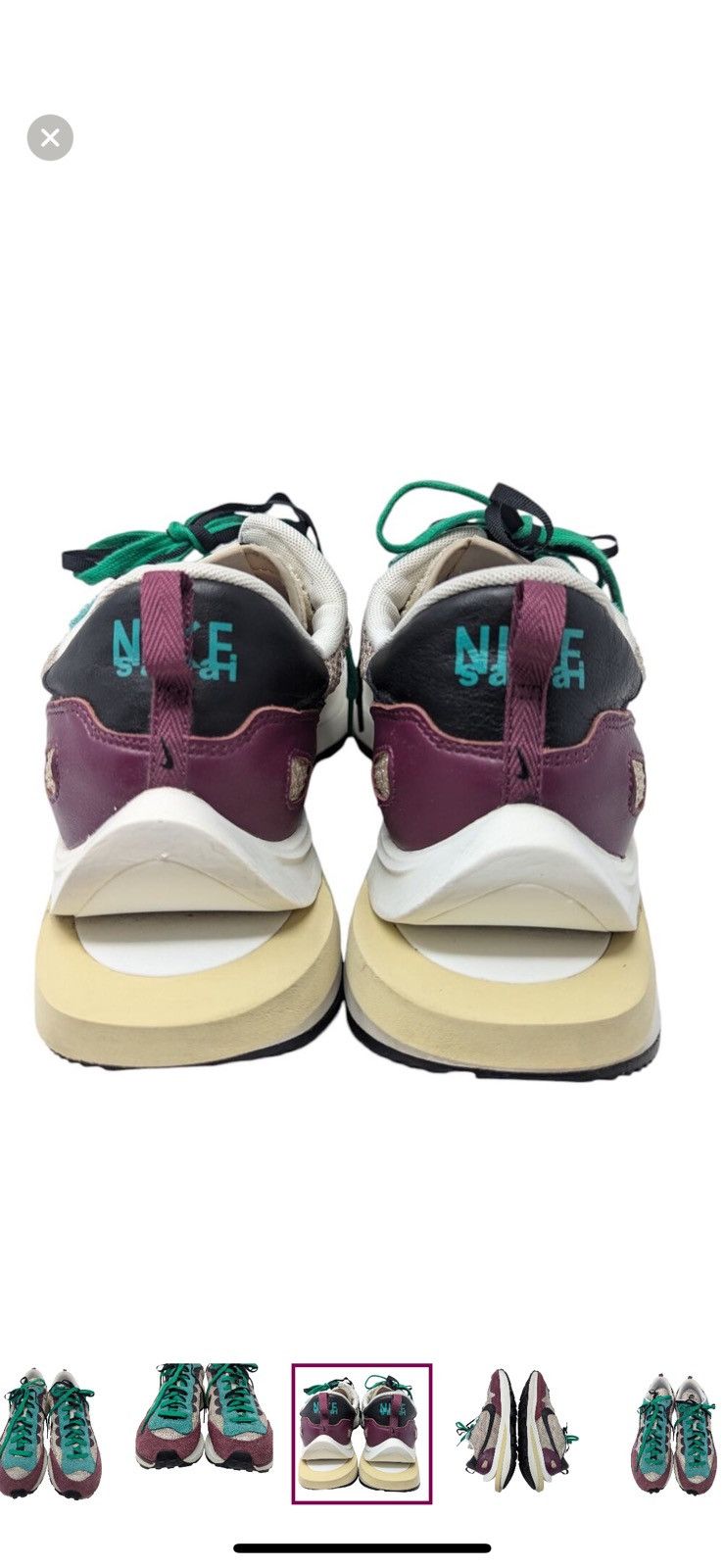 Nike × Sacai Nike x Sacai VaporWaffle Mens Sneaker Size US 15 / EU 48 - 7 Thumbnail