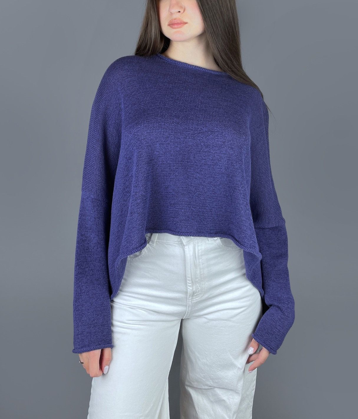 Rundholz Rundholz Black Label Oversized Knit Linen LS Sweater Size S Size S / US 4 / IT 40 - 1 Thumbnail